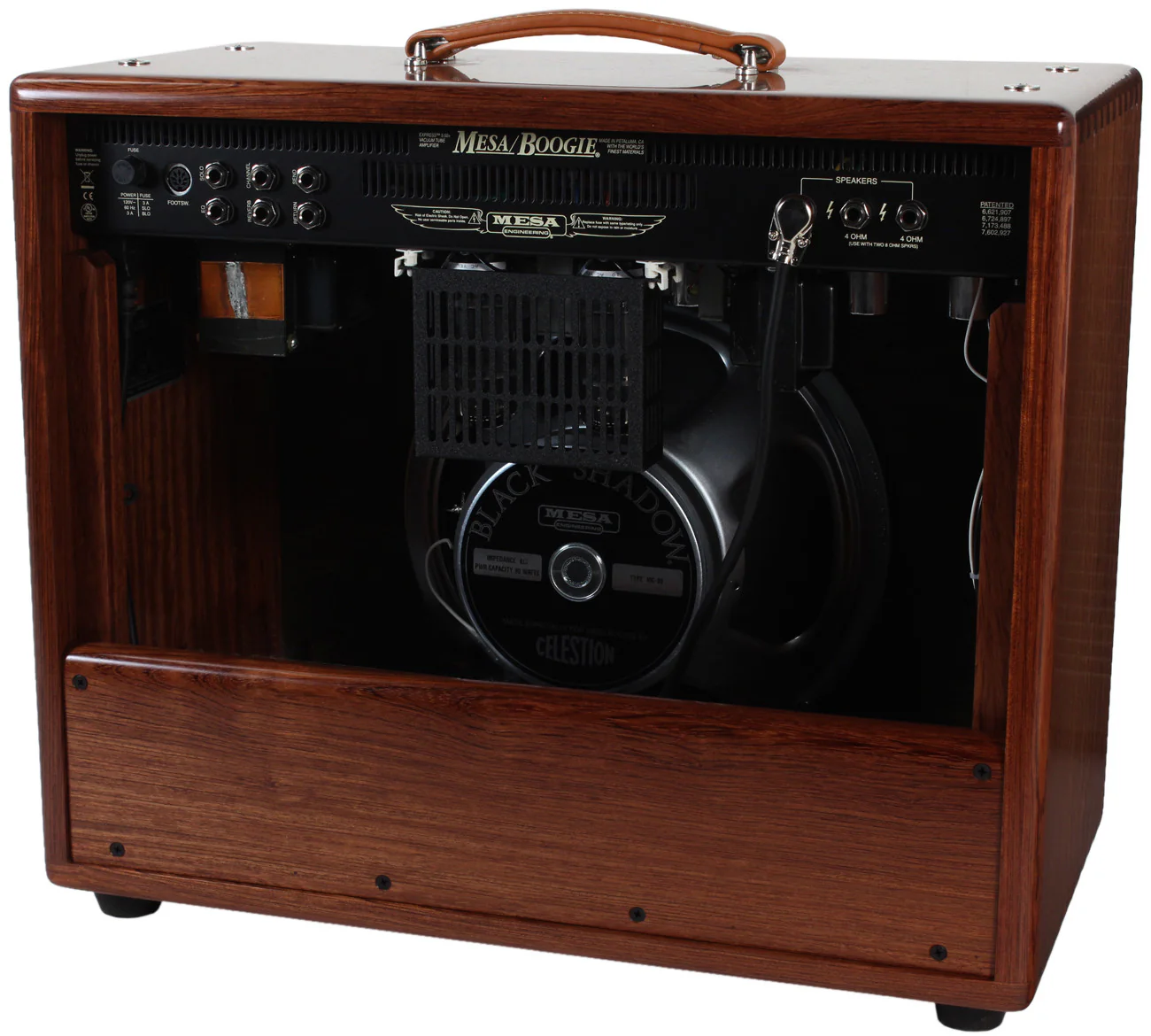 Mesa Boogie Express Plus 5:50 Combo - Rare Bubinga w/ Wicker - Image 2