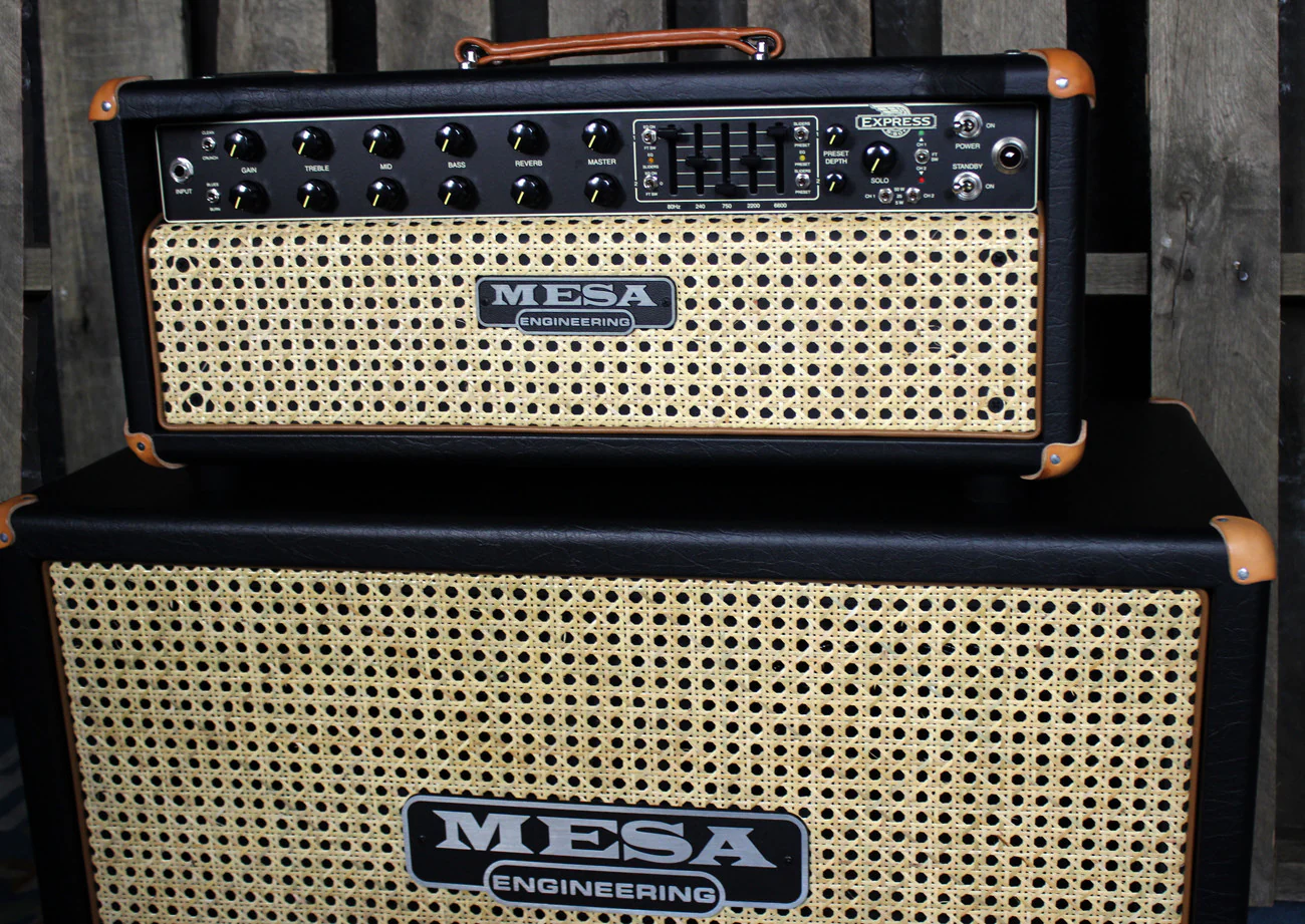 Mesa Boogie Express Plus 5:50 Head Black w/ Wicker Grill - Image 7