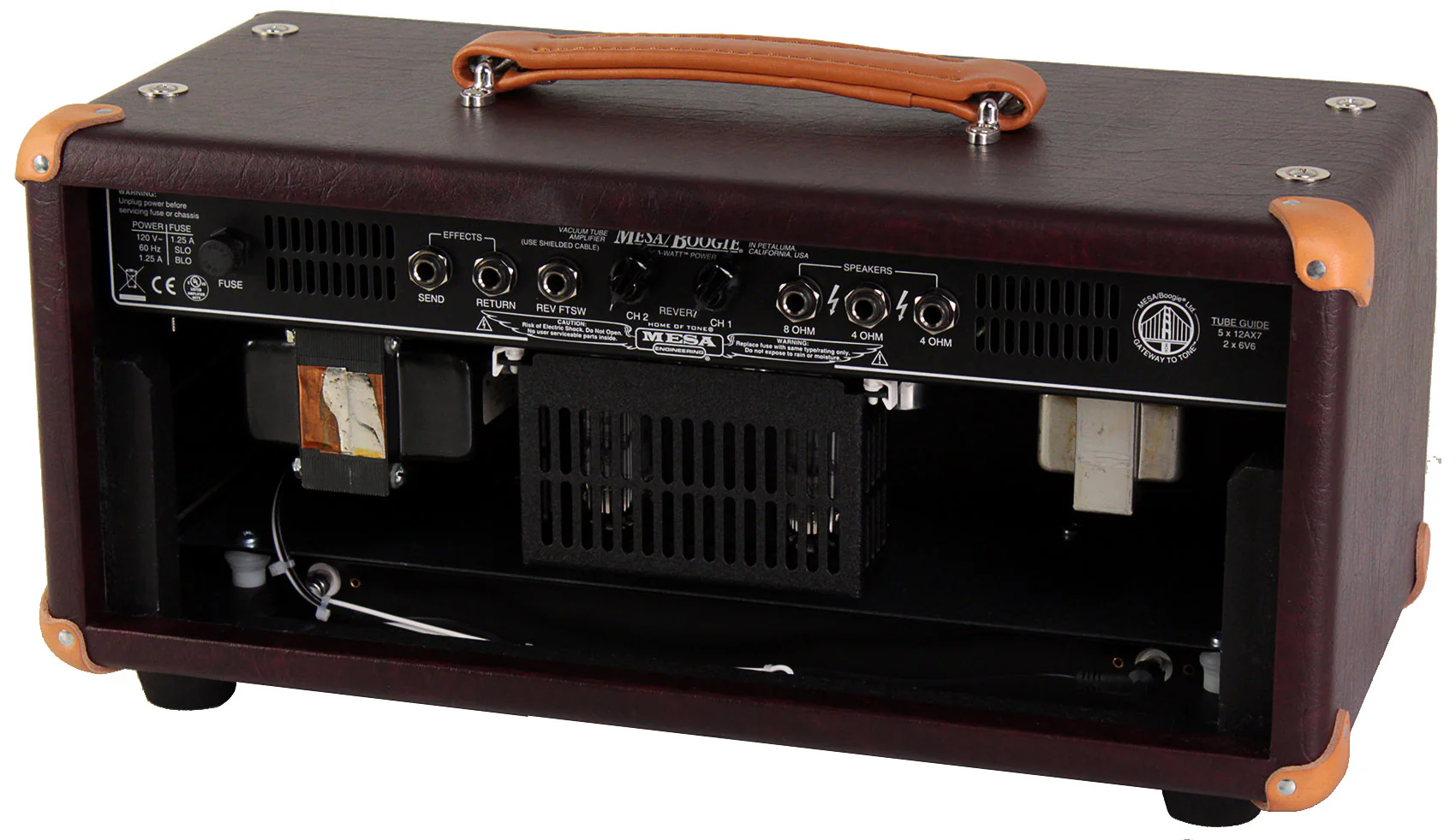 Mesa Boogie Fillmore 25 Head, Wine Taurus, Tan Grille - Image 2