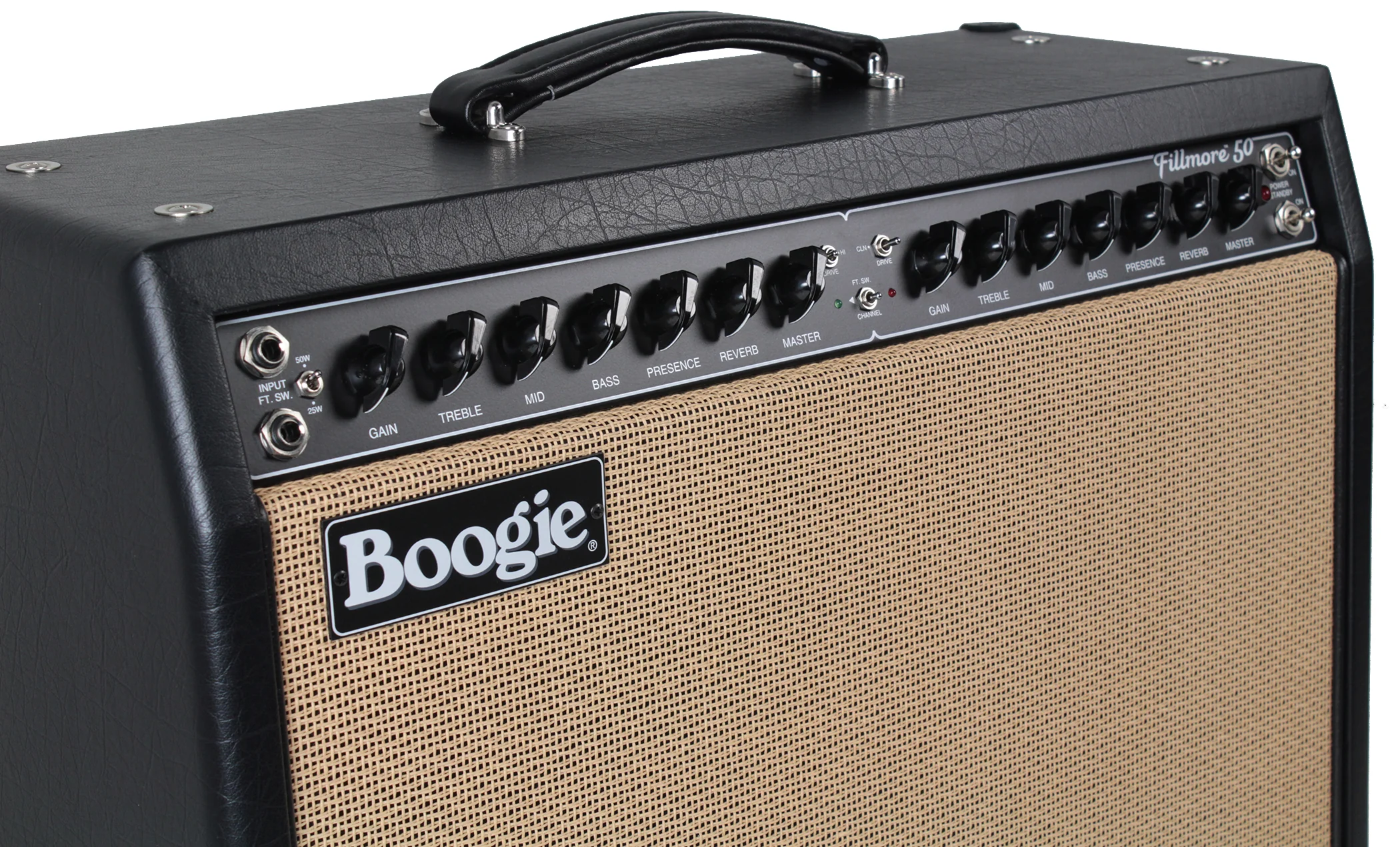 Mesa Boogie Fillmore 50 1x12 Combo, Black, Tan Grille - Image 3
