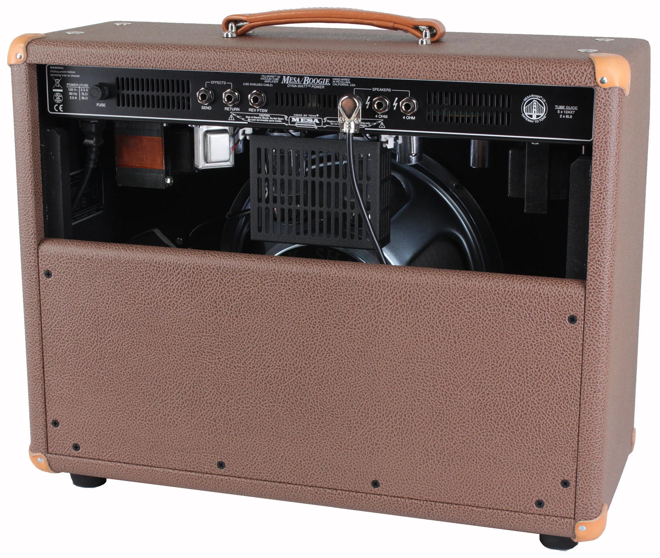 Mesa Boogie Fillmore 50 1x12 Combo, Cocoa, Wicker Grille - Image 2
