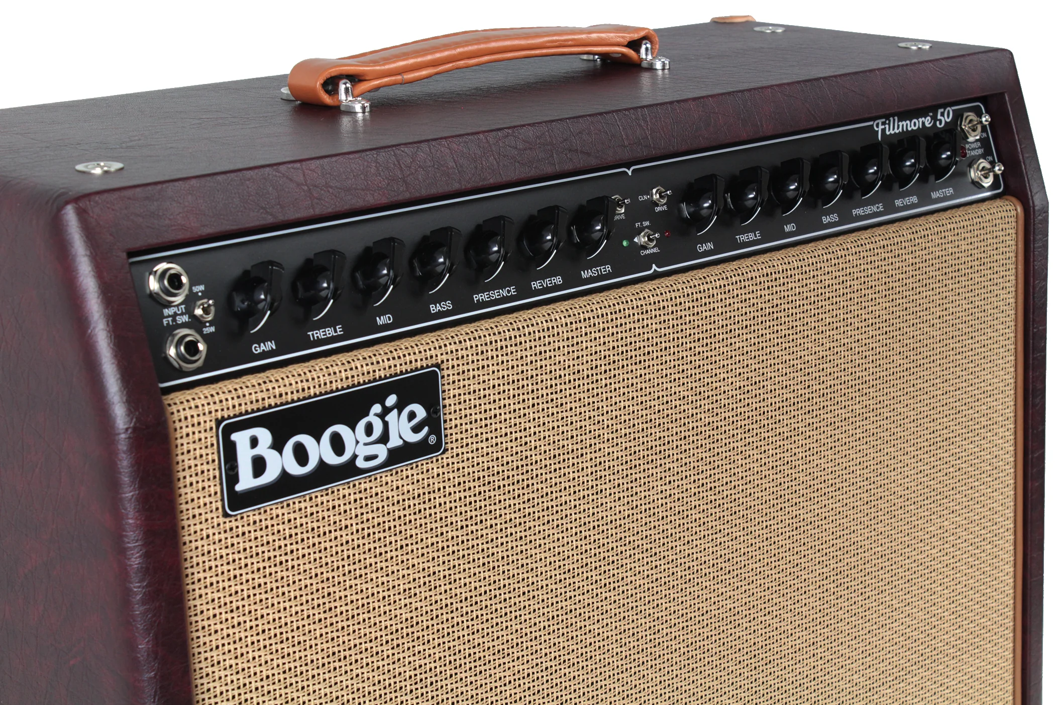 Mesa Boogie Fillmore 50 1x12 Combo, Wine, Tan Grille - Image 3