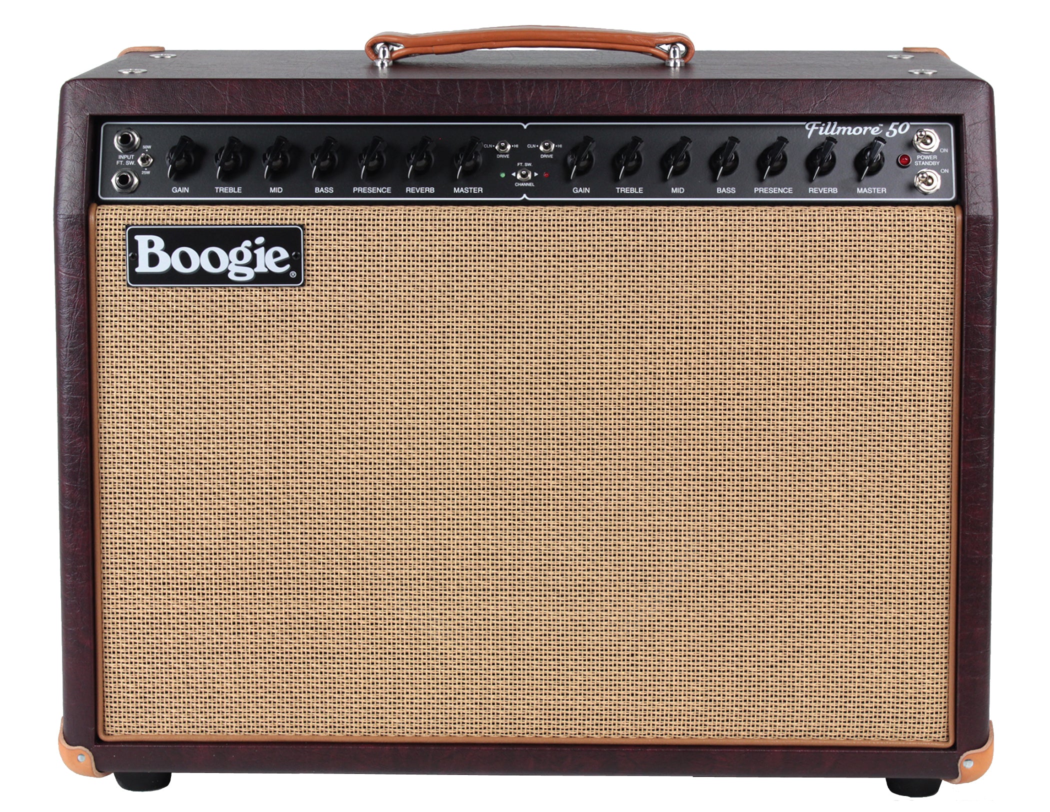 Mesa Boogie Fillmore 50 1x12 Combo, Wine, Tan Grille - Image 4