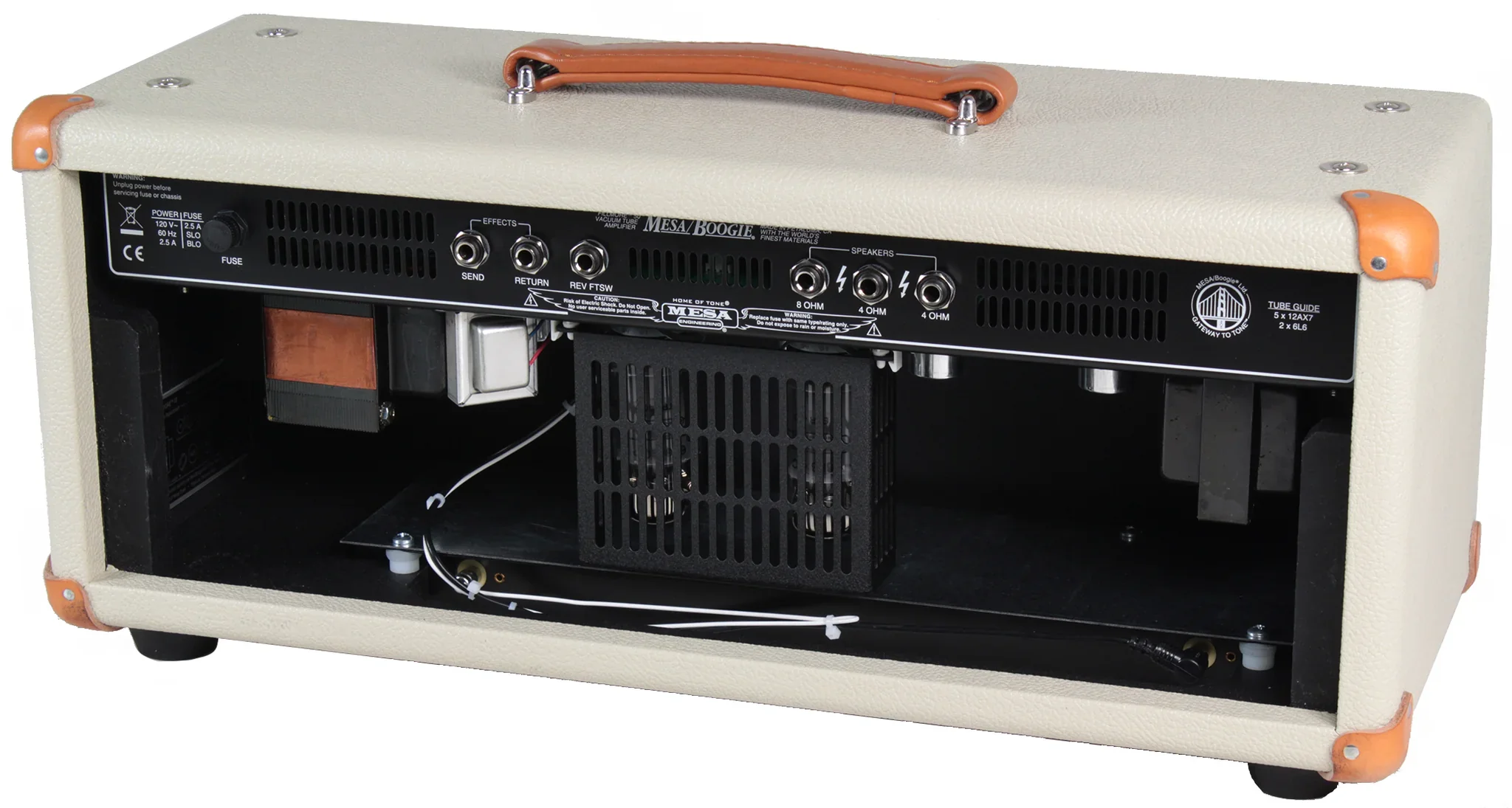 Mesa Boogie Fillmore 50 Head, 1x12 Fillmore Cab, Custom Cream, Tan Grille - Image 7