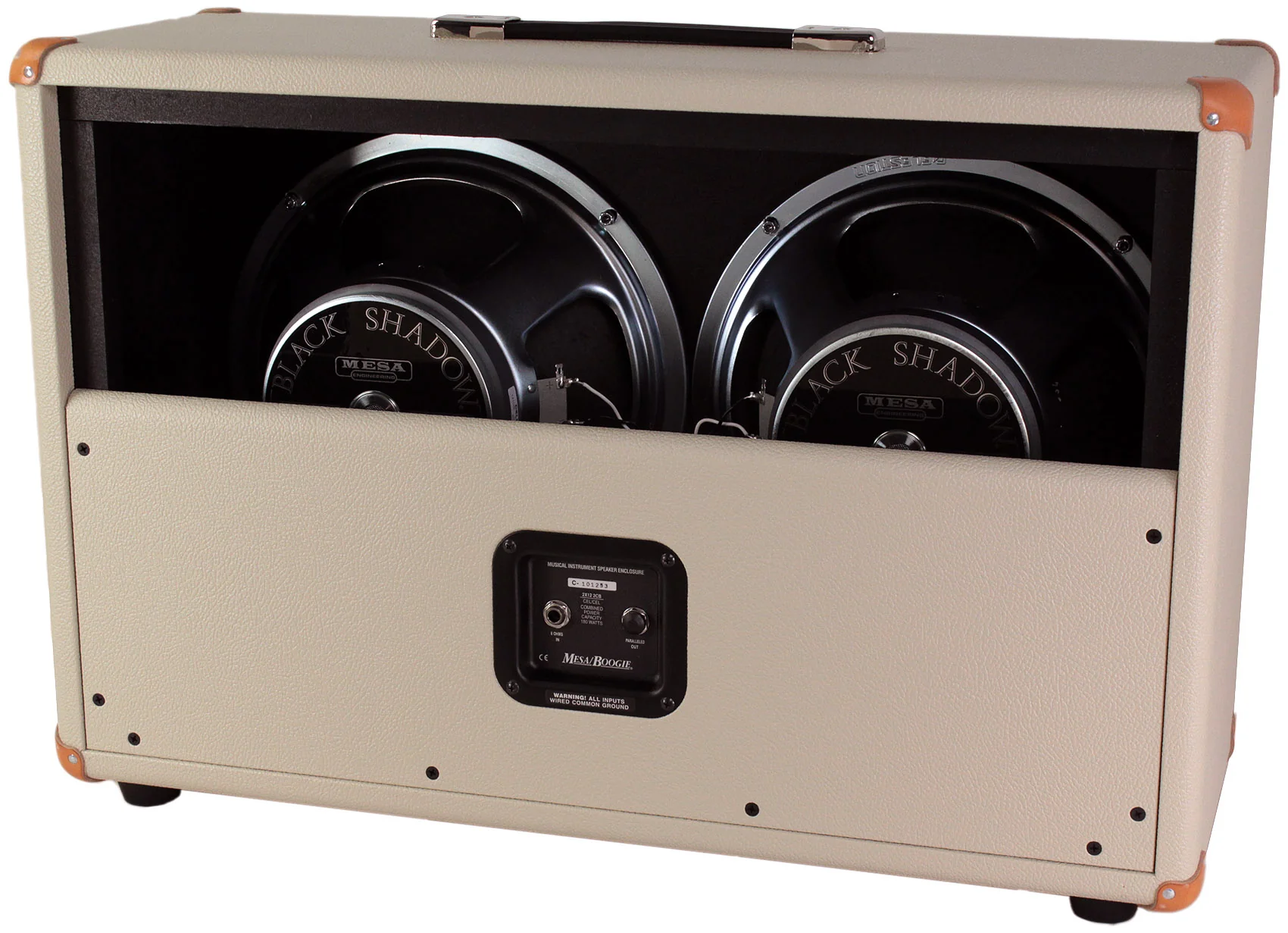 Mesa Boogie Fillmore 50 Head and 2x12 Cab, Custom Cream, Tan Grille - Image 6