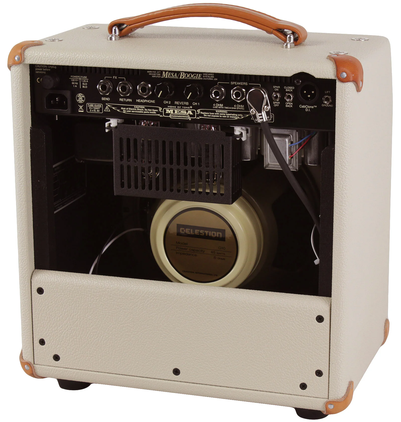 Mesa Boogie Mark Five 25 1x10 Combo, Cream Bronco - Image 2