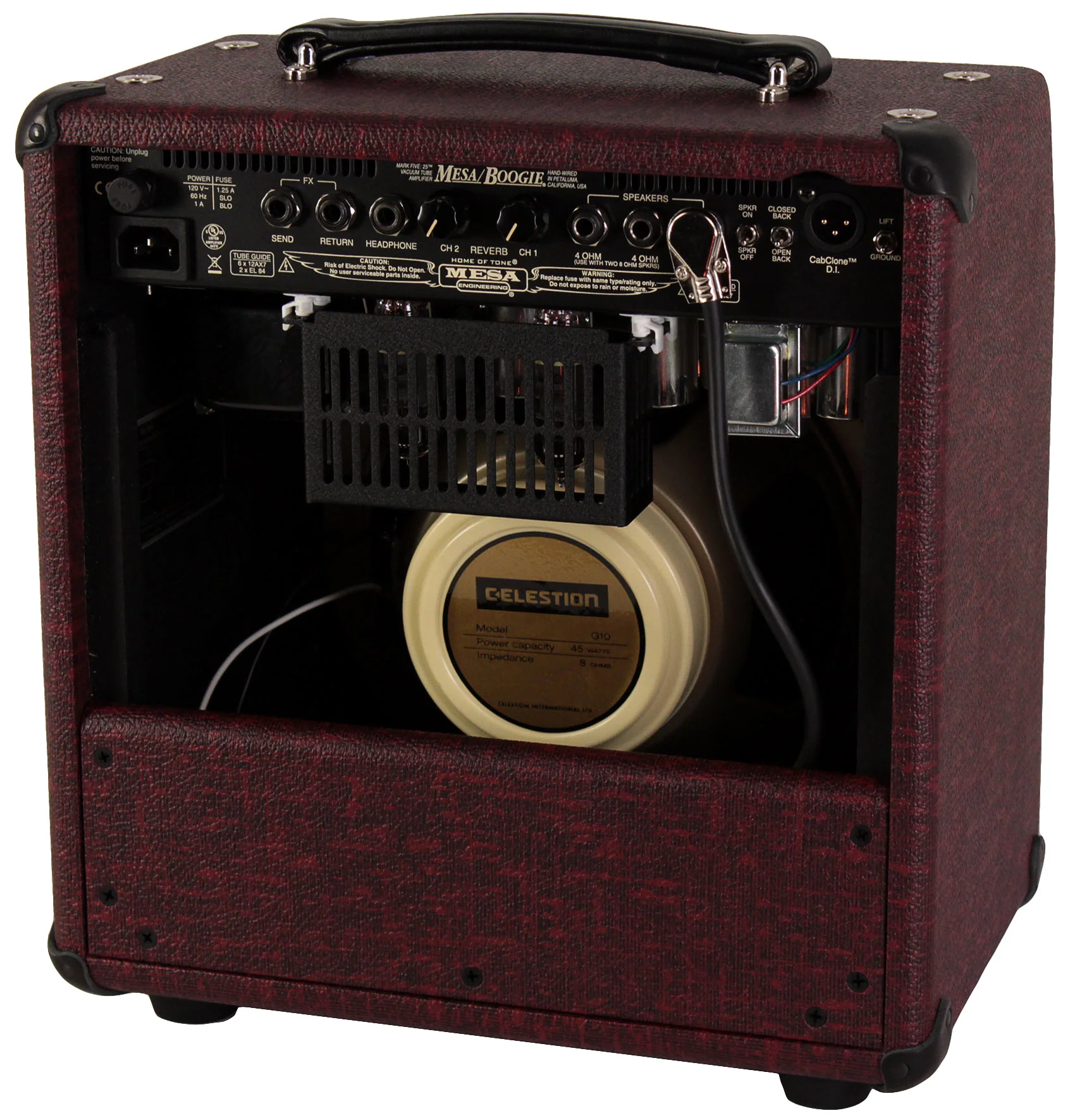 Mesa Boogie Mark Five 25 1x10 Combo, Vintage Bordeaux - Image 2