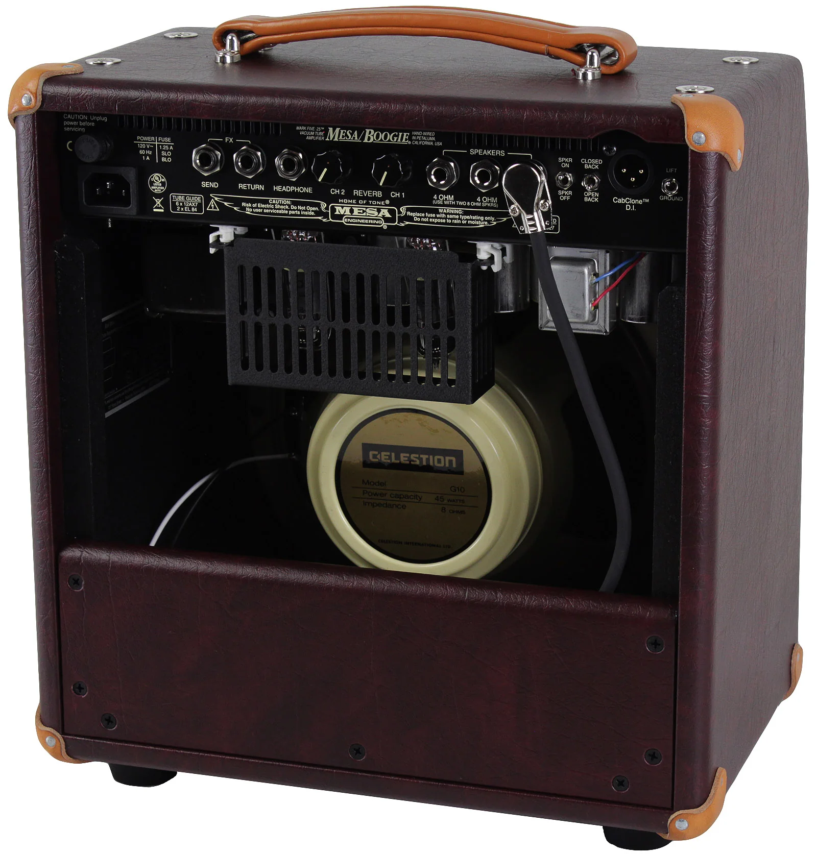 Mesa Boogie Mark Five 25 1x10 Combo, Wine Taurus - Image 2