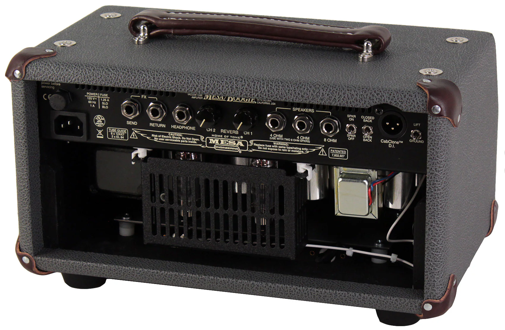 Mesa Boogie Mark Five 25 Head, 1x12 Boogie 23 Widebody Cab, British Slate, Wicker - Image 5