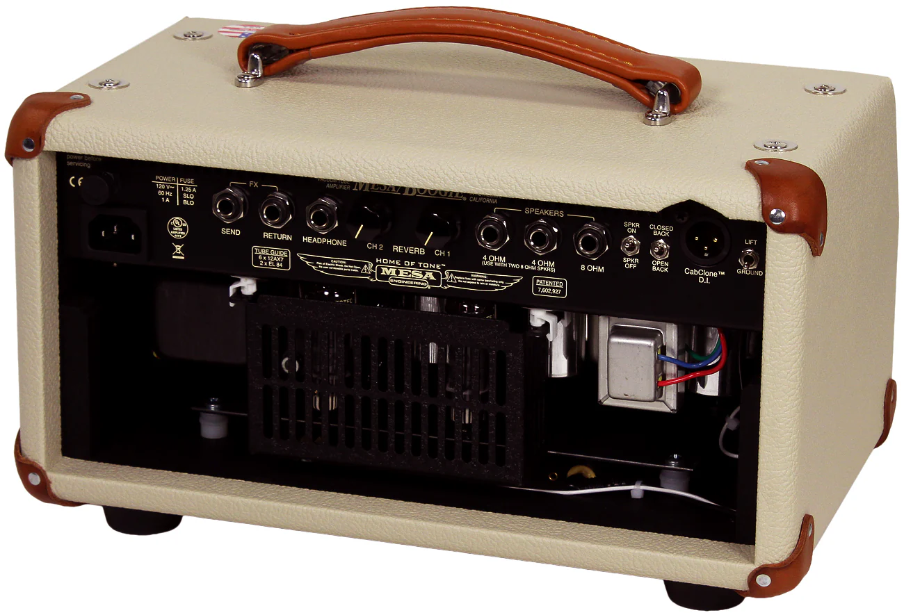 Mesa Boogie Mark Five 25 Head, 1x12 Boogie 23 Widebody Cab, Custom Cream, Tan - Image 3