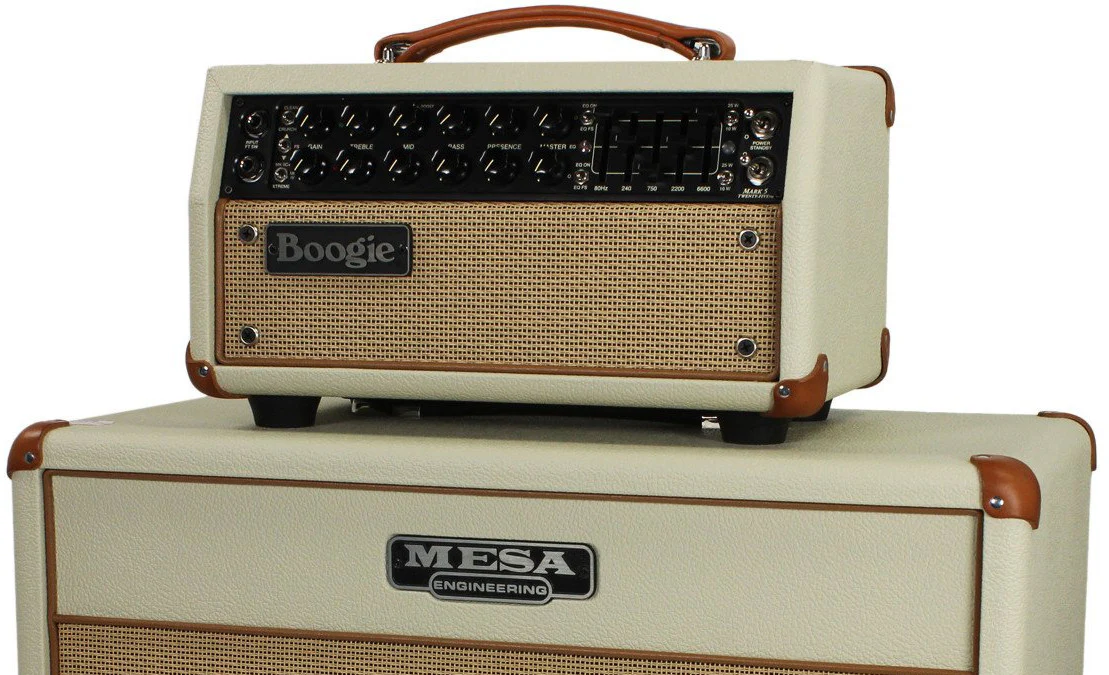 Mesa Boogie Mark Five 25 Head, Cream, Tan Grille - Image 4