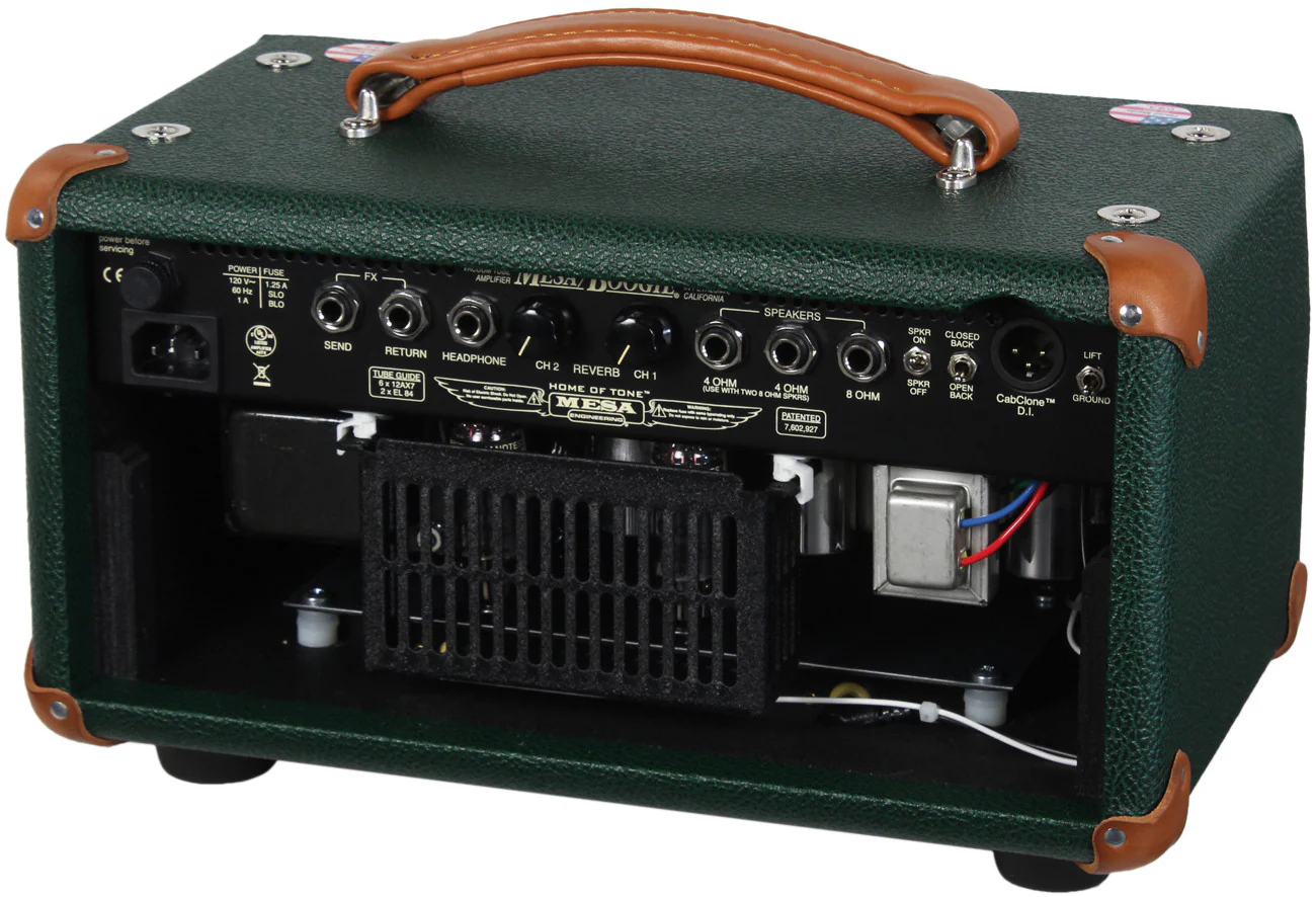 Mesa Boogie Mark Five 25 Head, Emerald Green, Wicker Grille - Image 2