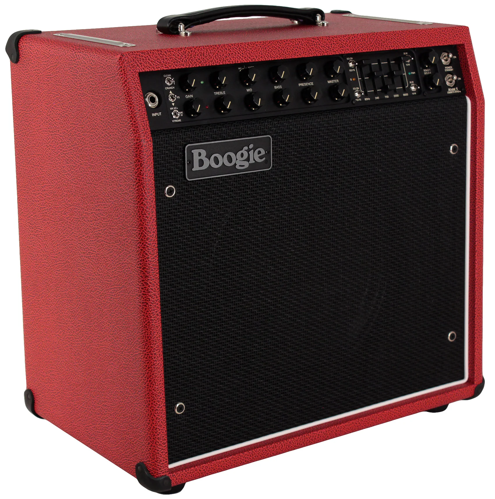 Mesa Boogie Mark Five 35 1x12 Combo, British Garnet, Black Grille - Image 3