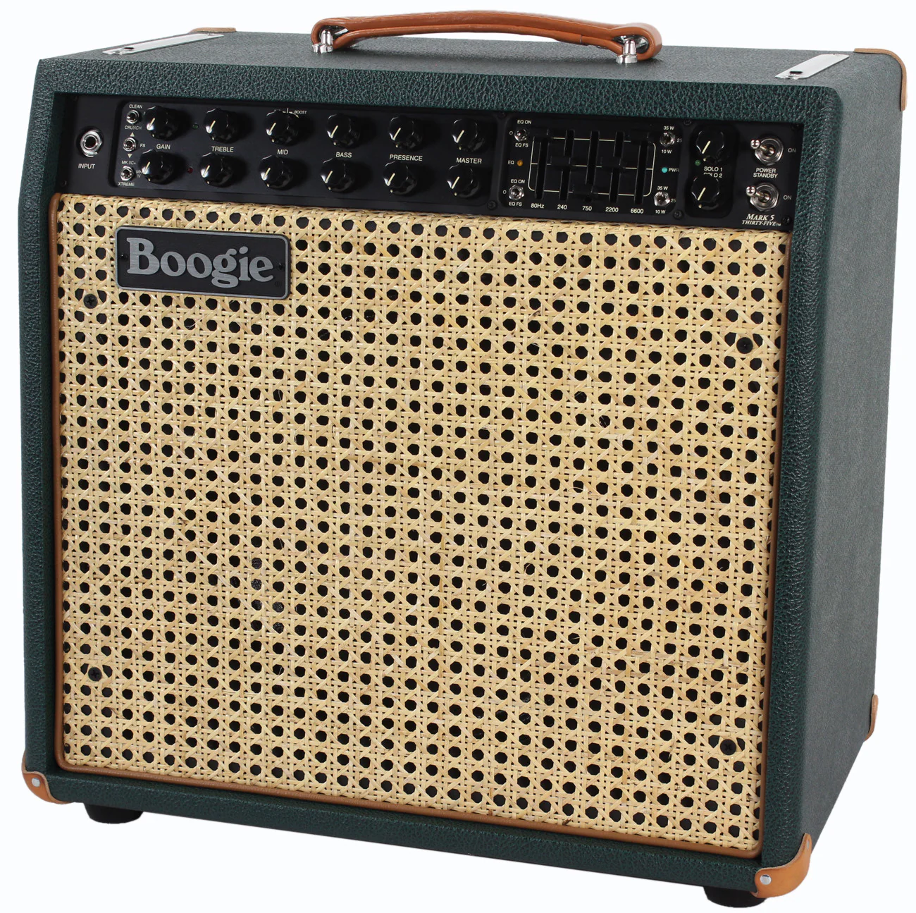 Mesa Boogie Mark Five 35 1x12 Combo, Emerald, Wicker Grille
