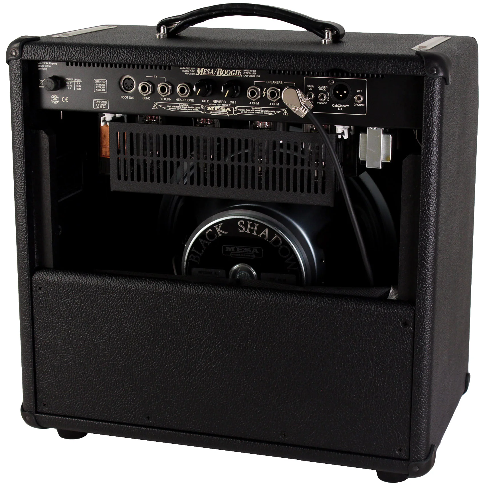 Mesa Boogie Mark Five 35 1x12 Combo, Black Bronco - Image 2