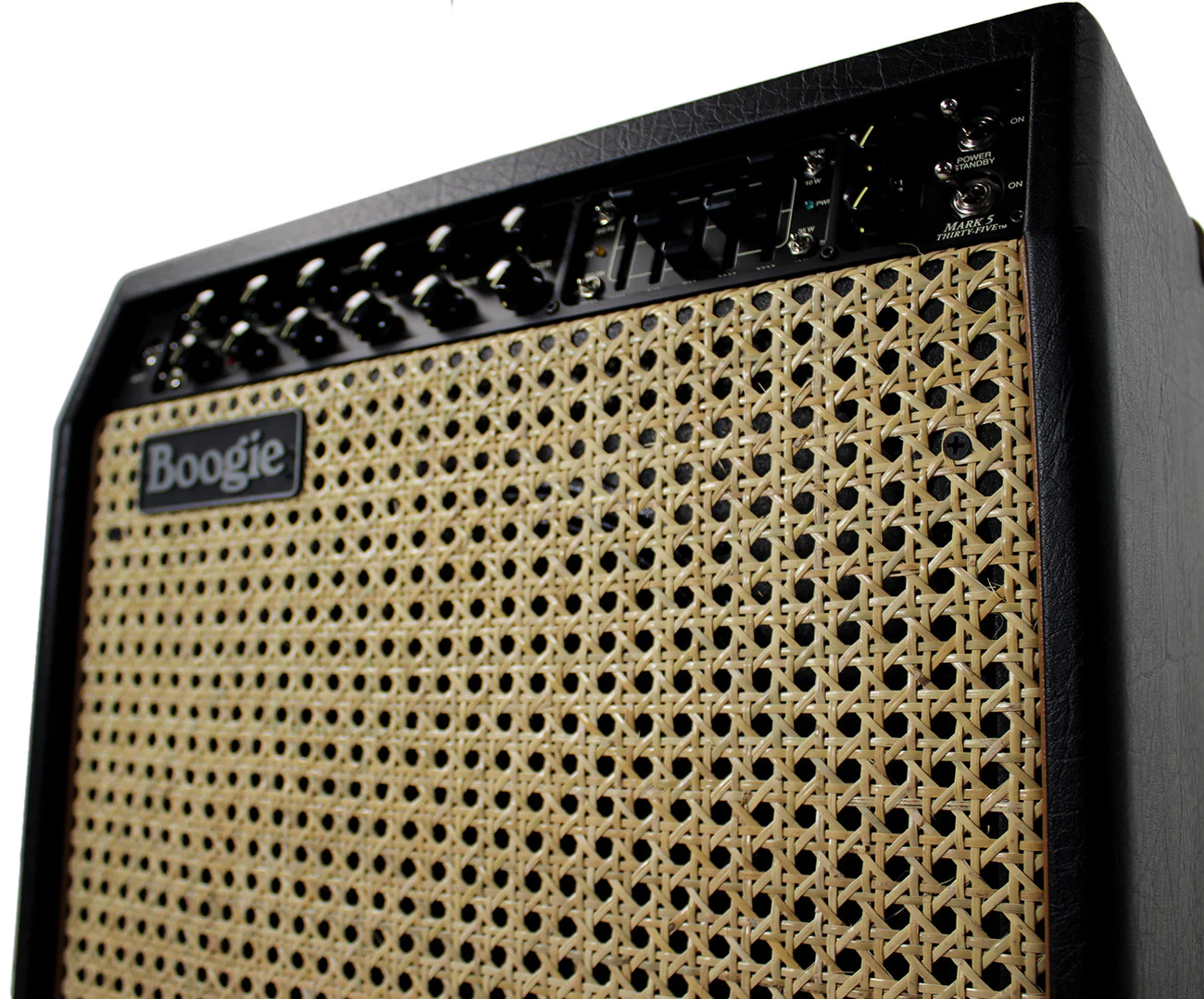 Mesa Boogie Mark Five 35 1x12 Combo, Custom Black, Wicker - Image 3