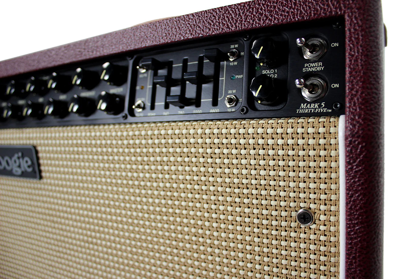 Mesa Boogie Mark Five 35 1x12 Combo, British Cabernet - Image 3