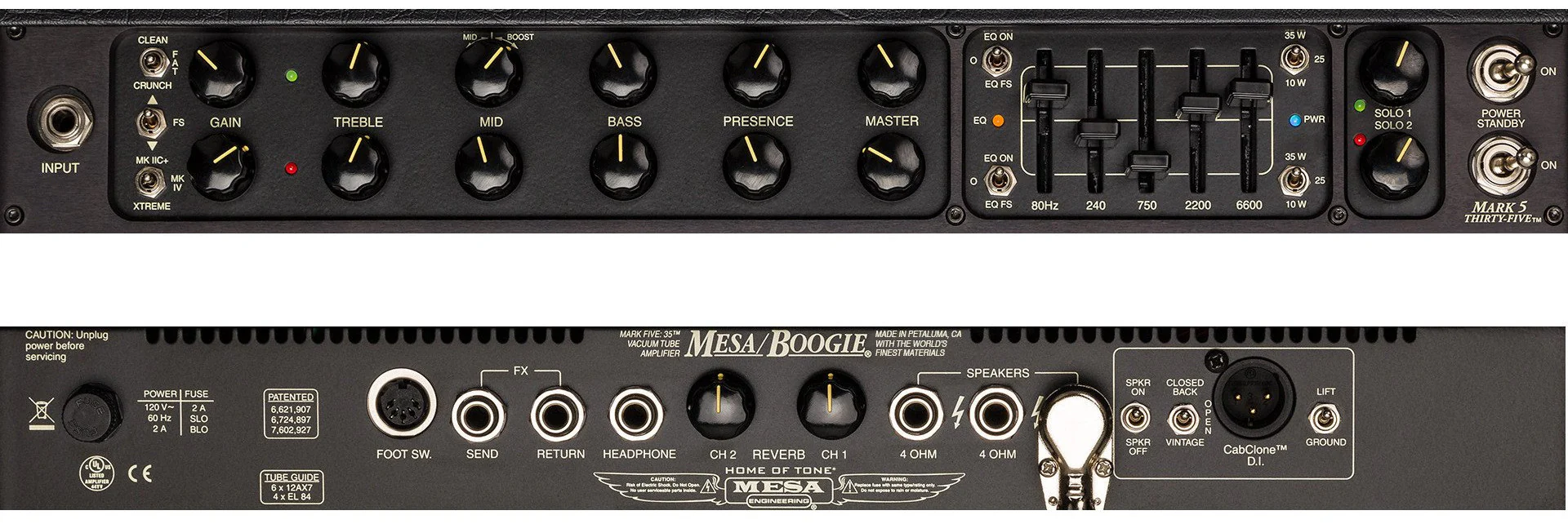 Mesa Boogie Mark Five 35 1x12 Combo, Wine - Image 4