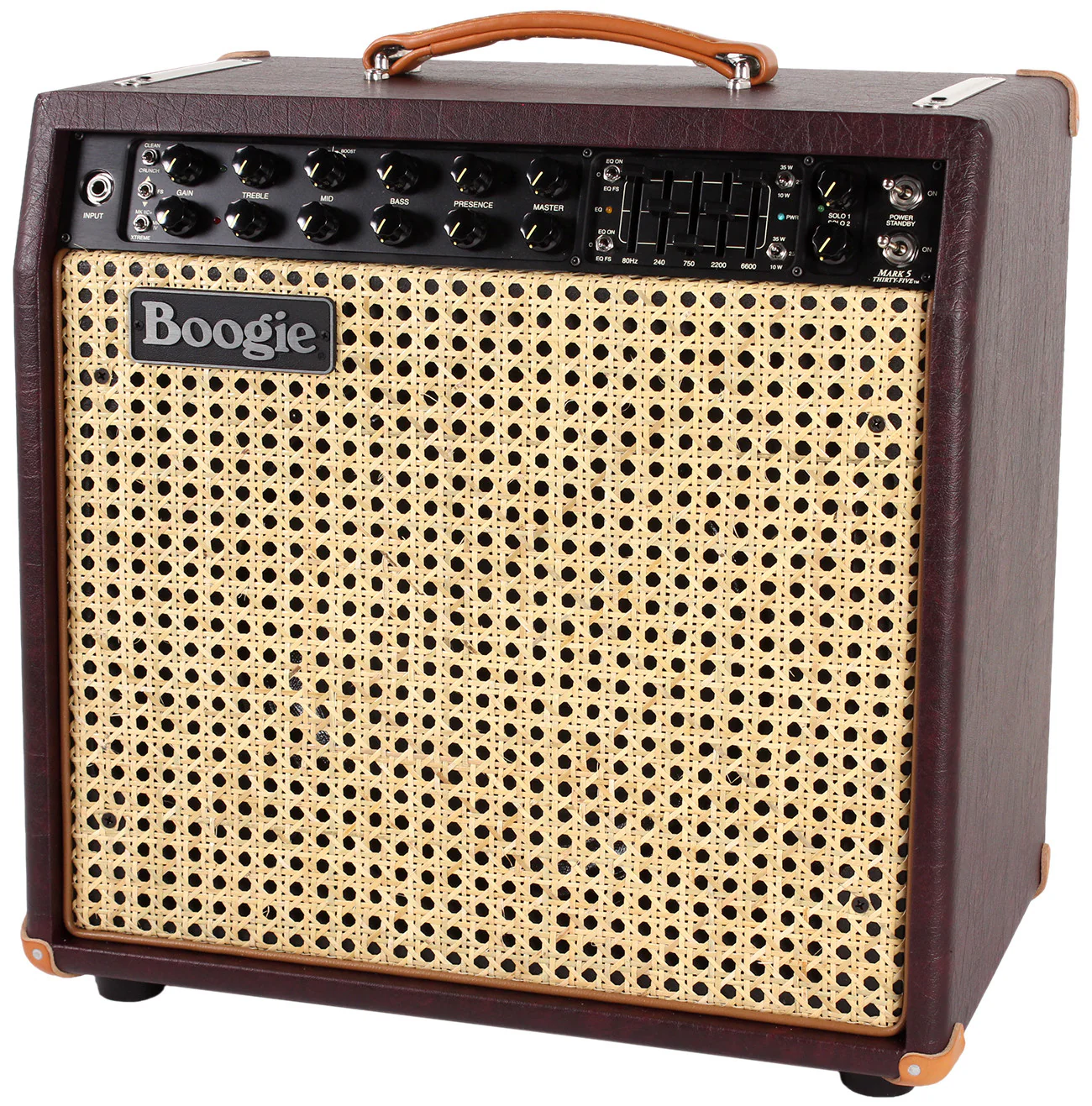 Mesa Boogie Mark Five 35 1x12 Combo, Wine Taurus, Wicker Grille