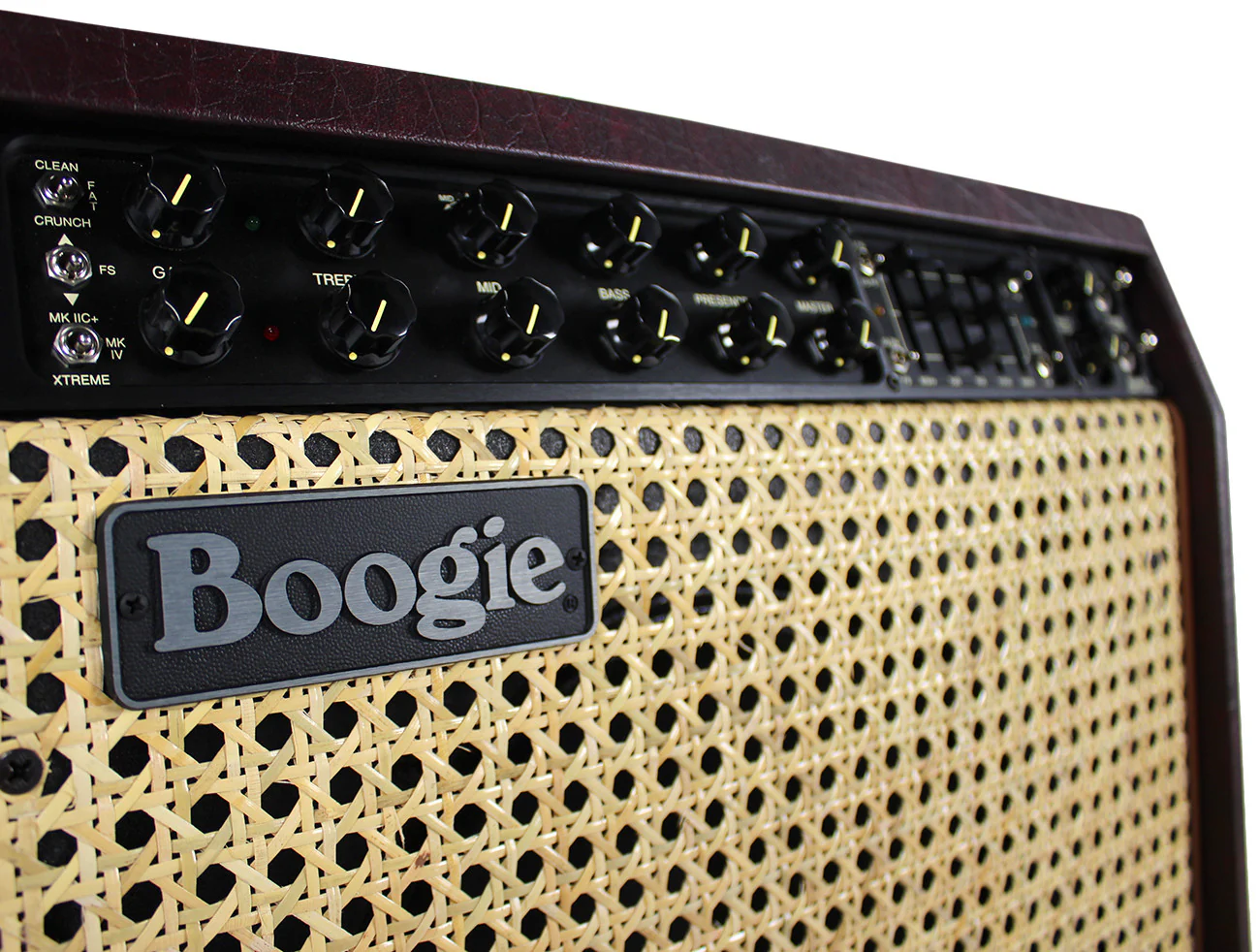 Mesa Boogie Mark Five 35 1x12 Combo, Wine Taurus, Wicker Grille - Image 3