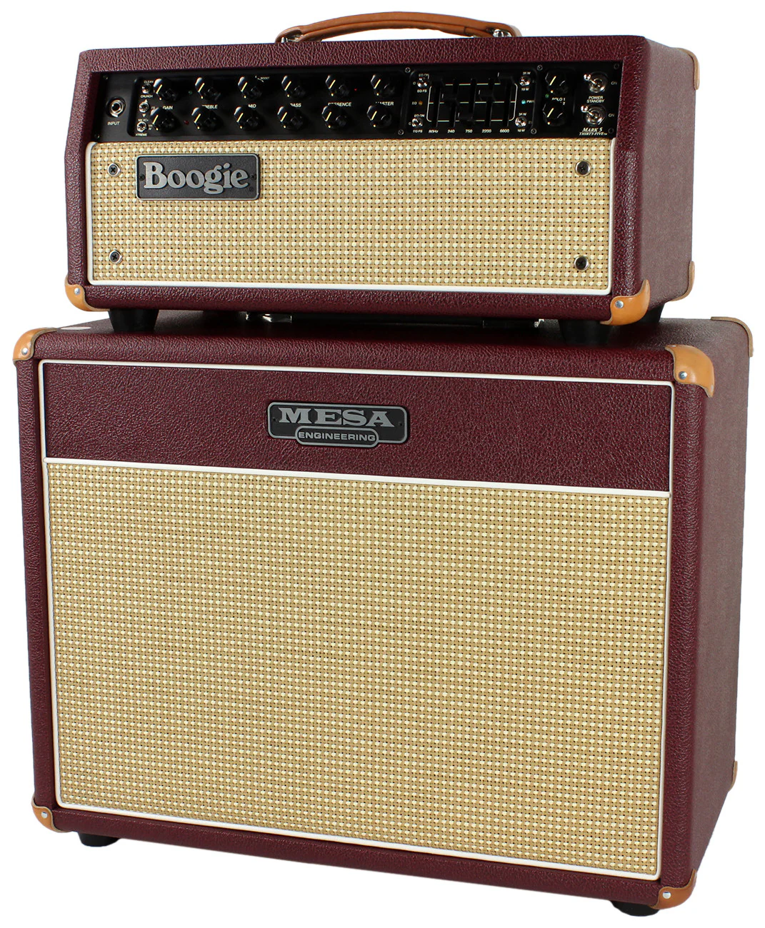 Mesa Boogie Mark Five 35 Head, Custom British Cabernet - Image 6