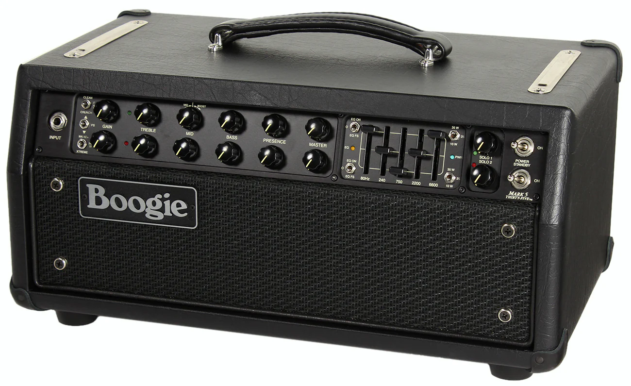Mesa Boogie Mark Five 35 Head, Mini Recto 19 Straight Cab, Black - Image 5