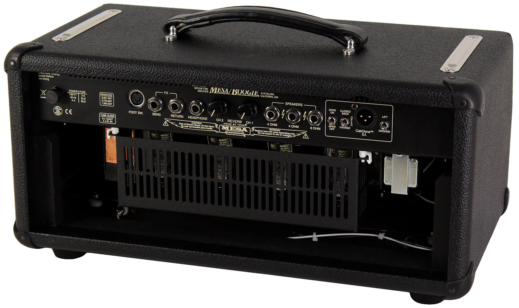 Mesa Boogie Mark Five 35 Head, Black, Custom Tan Grill - Image 2