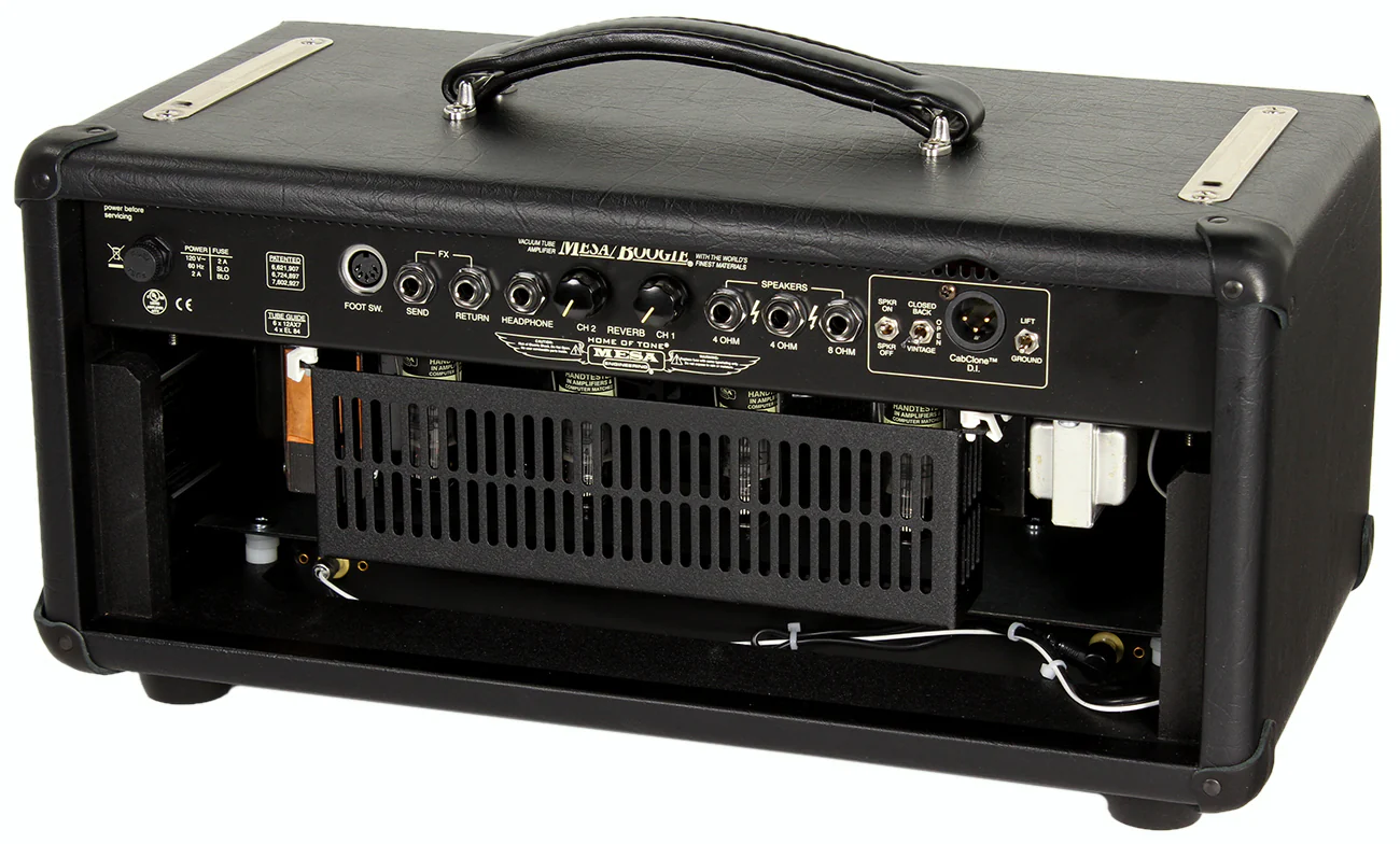 Mesa Boogie Mark Five 35 Head, 1x12 Boogie Widebody Cab, Custom Black, Tan - Image 3