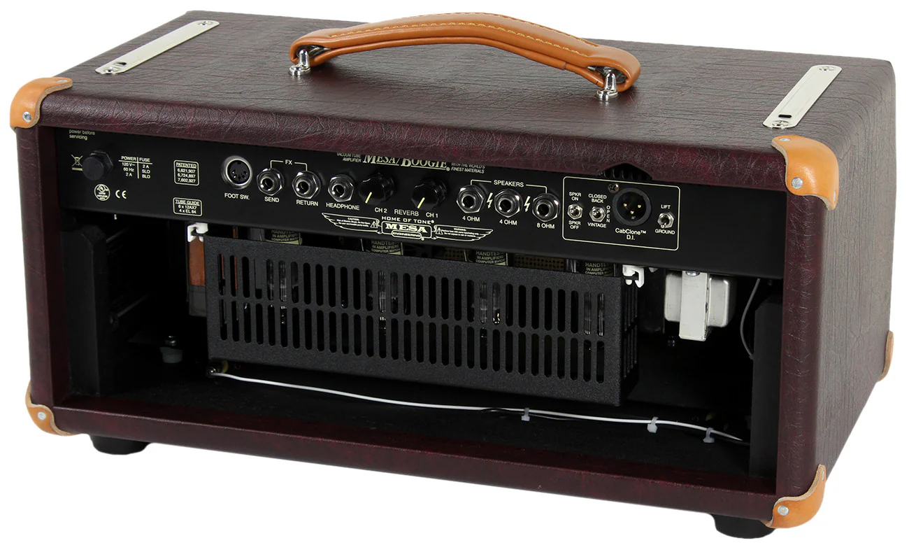 Mesa Boogie Mark Five 35 Head, Custom Wine Taurus - Image 2
