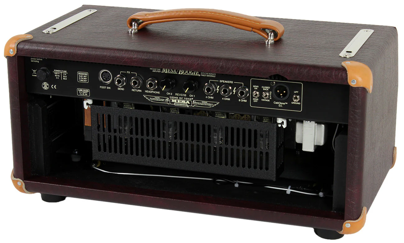 Mesa Boogie Mark Five 35 Head, Wine Taurus, Wicker Grille - Image 2