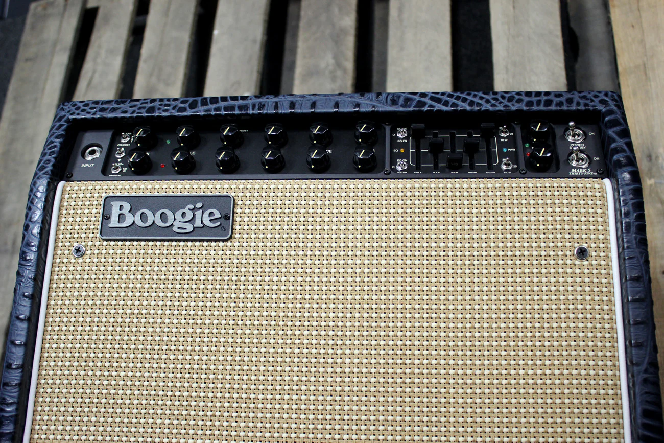 Mesa Boogie Mark V 1x12 Combo Amp - Navy Croc - Image 7