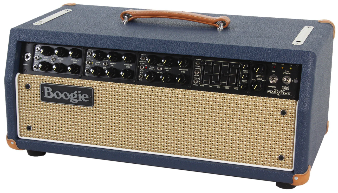 Mesa Boogie Mark V Head in Blue Bronco