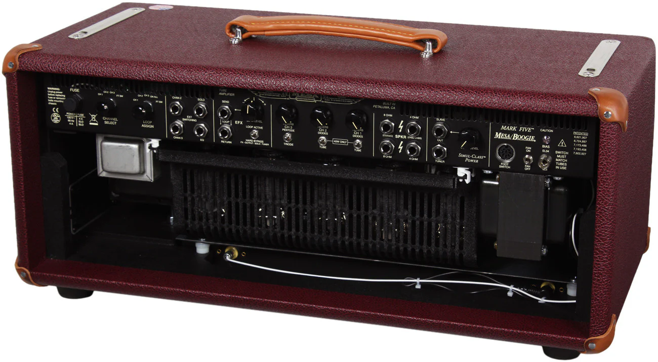 Mesa Boogie Mark V Head, Custom British Cabernet - Image 2