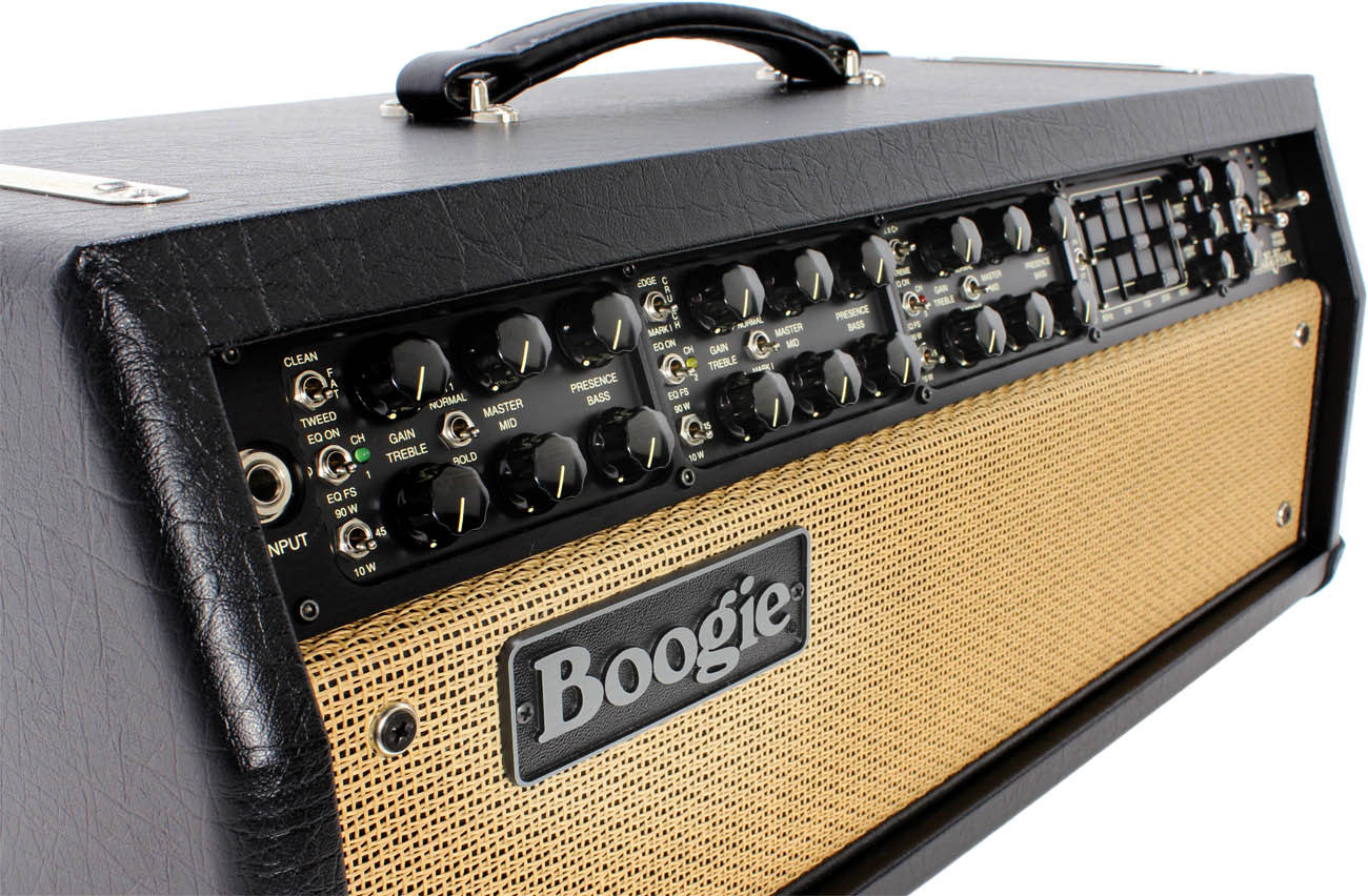 Mesa Boogie Mark V Custom Head / Cab - Black w/ Tan Grill - Image 3