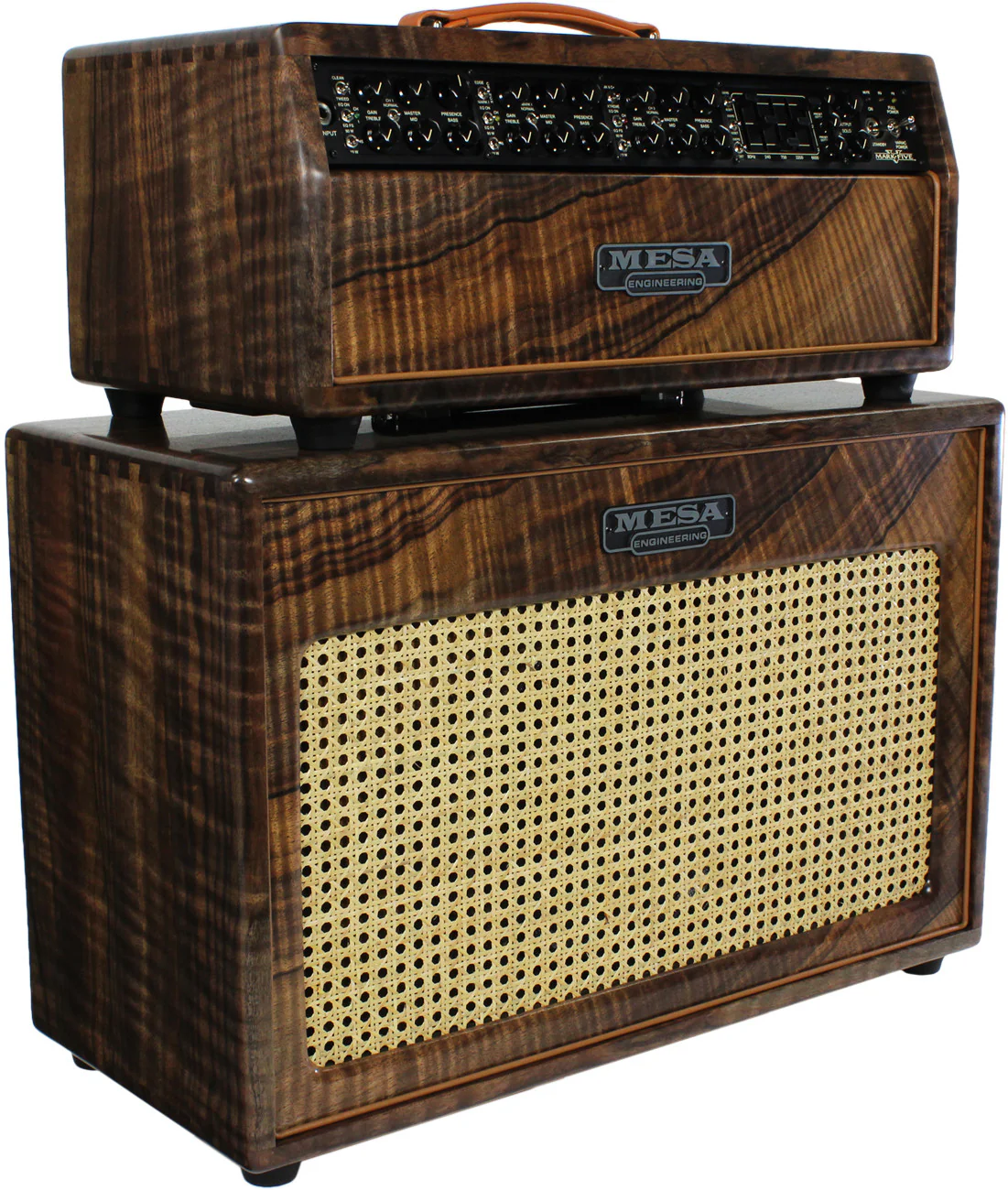 Mesa Boogie Mark V Head & Cab - Private Reserve Claro Walnut - Image 4