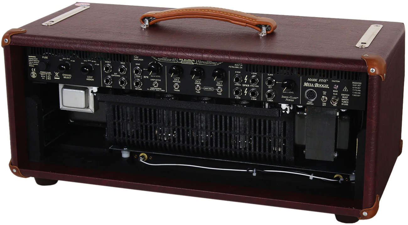 Mesa Boogie Mark V Head, Custom Wine Taurus - Image 2
