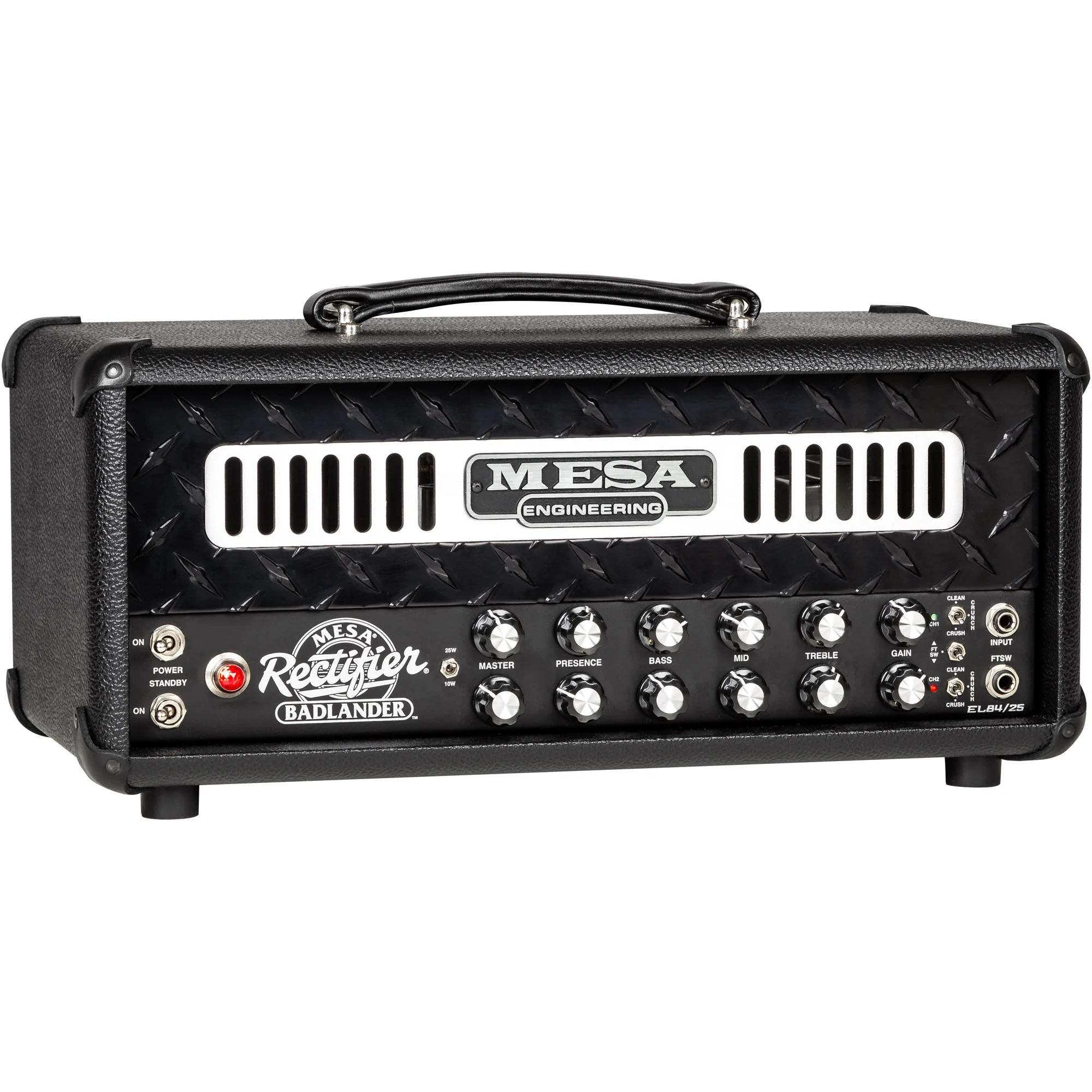 Mesa Boogie Rectifier Badlander 25 Head, Black Bronco - Image 3