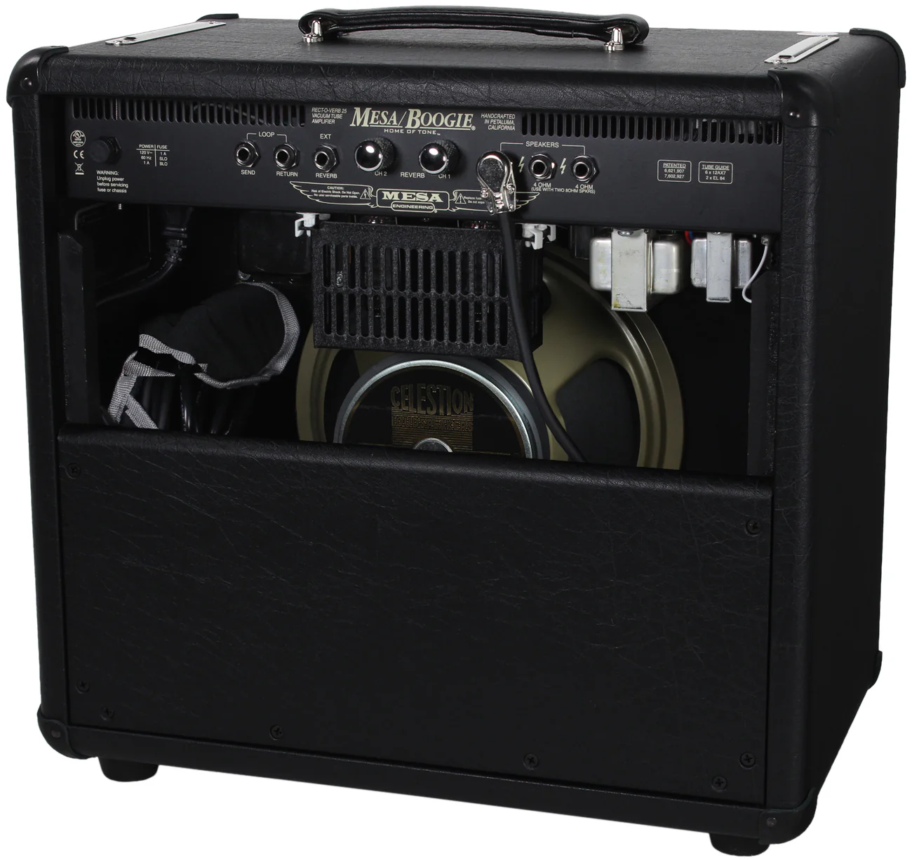 Mesa Boogie Rectoverb 25 1x12 Combo Amp, Black, Tan - Image 3