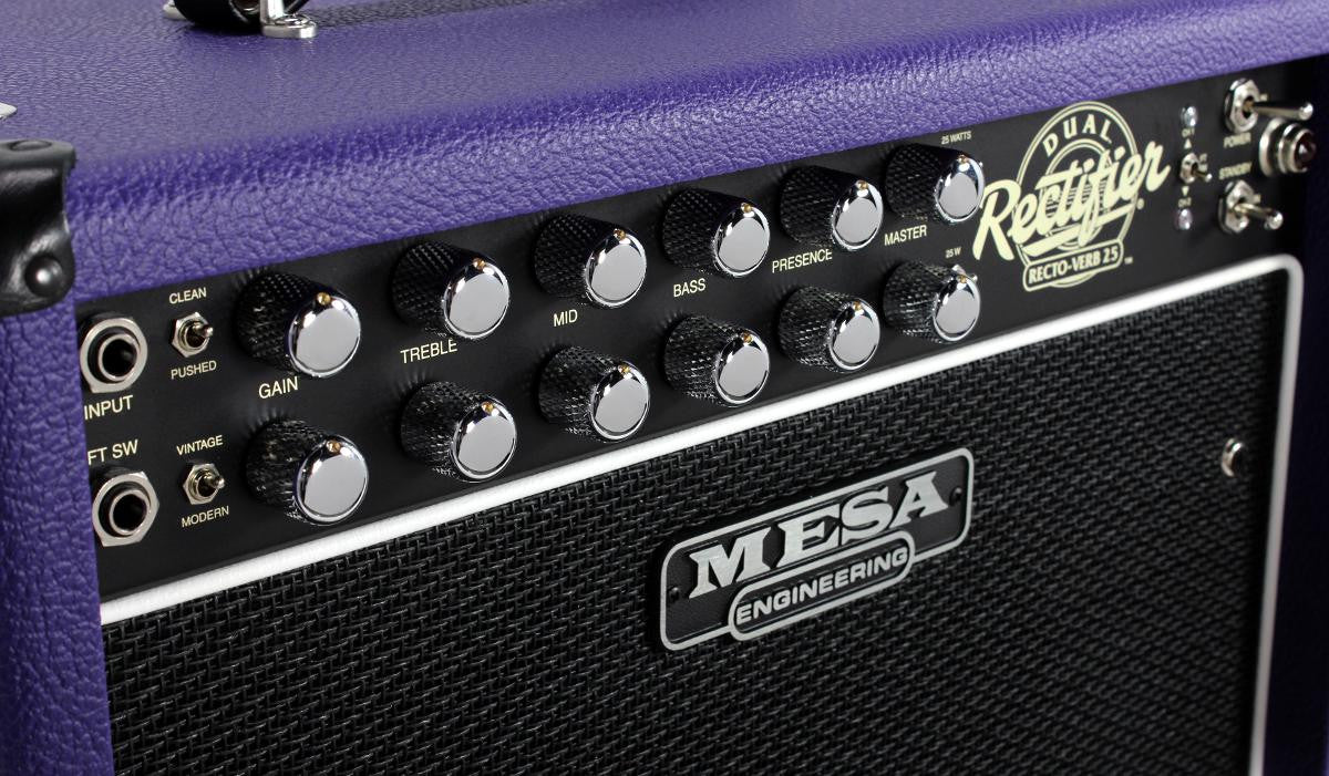 Mesa Boogie Rectoverb 25 1x12 Combo Amp, Custom Purple - Image 2