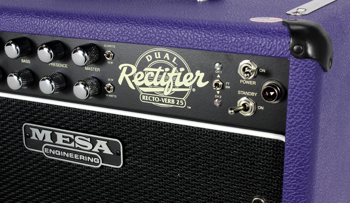Mesa Boogie Rectoverb 25 1x12 Combo Amp, Custom Purple - Image 3