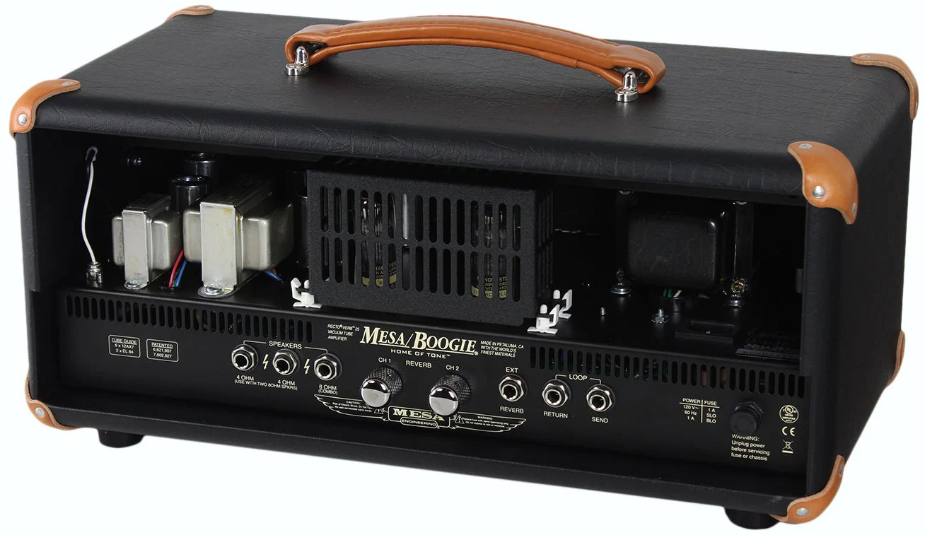 Mesa Boogie Rectoverb 25 Head, 1x12 Widebody Cab, Black, Wicker - Image 3