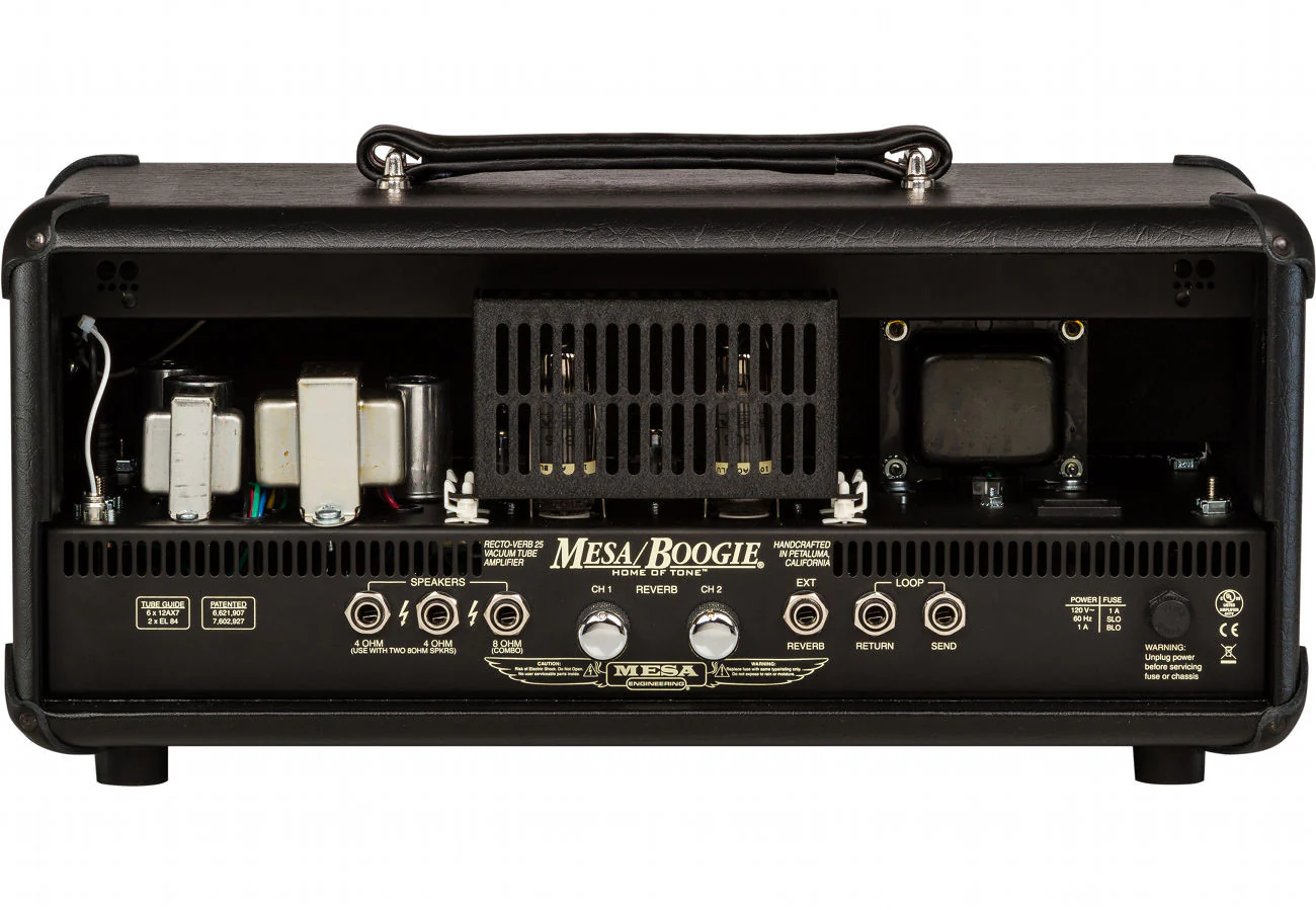 Mesa Boogie Rectoverb 25 Head, Black - Image 2