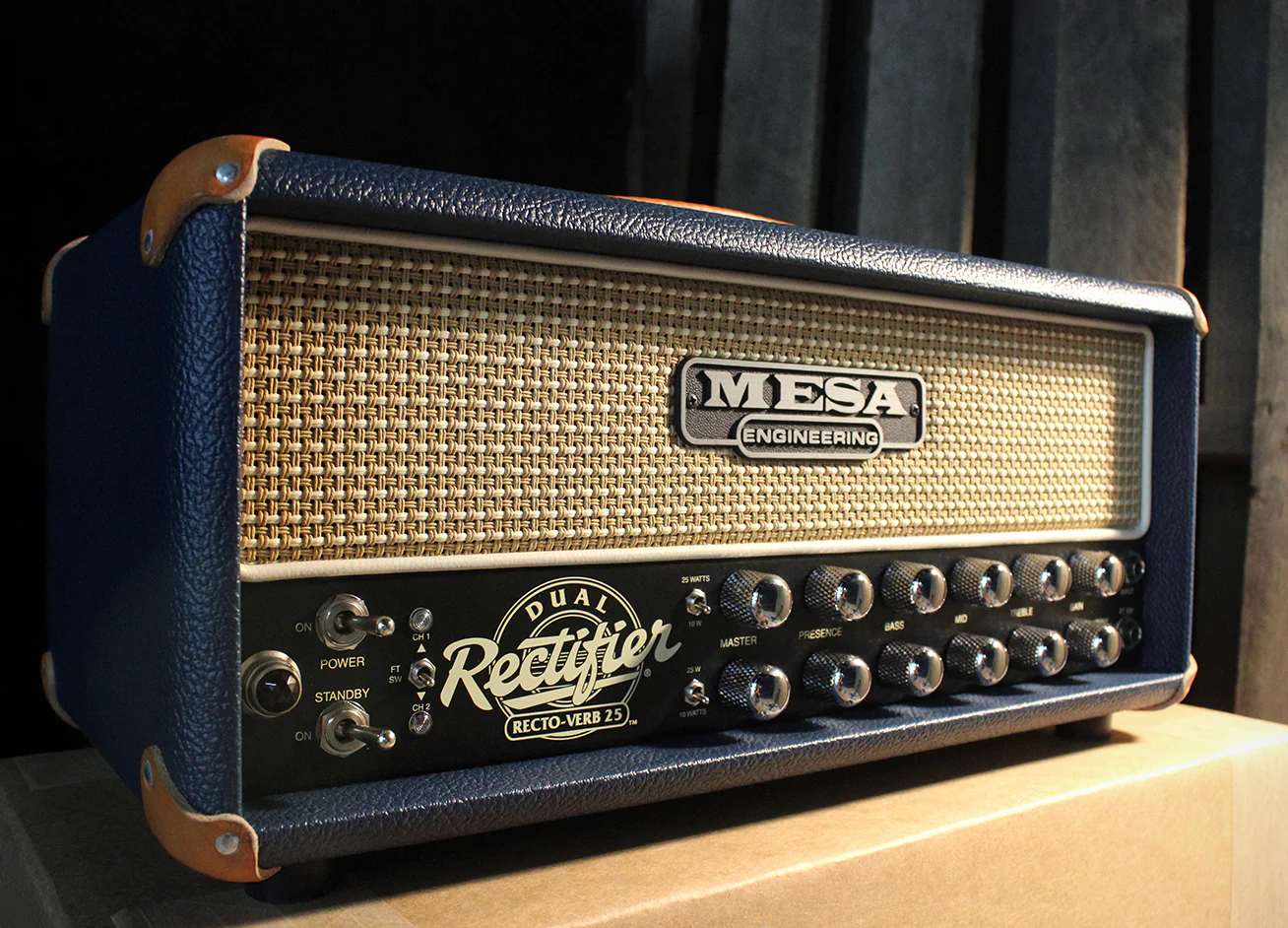 Mesa Boogie Rectoverb 25 Head - Blue Bronco - Image 6