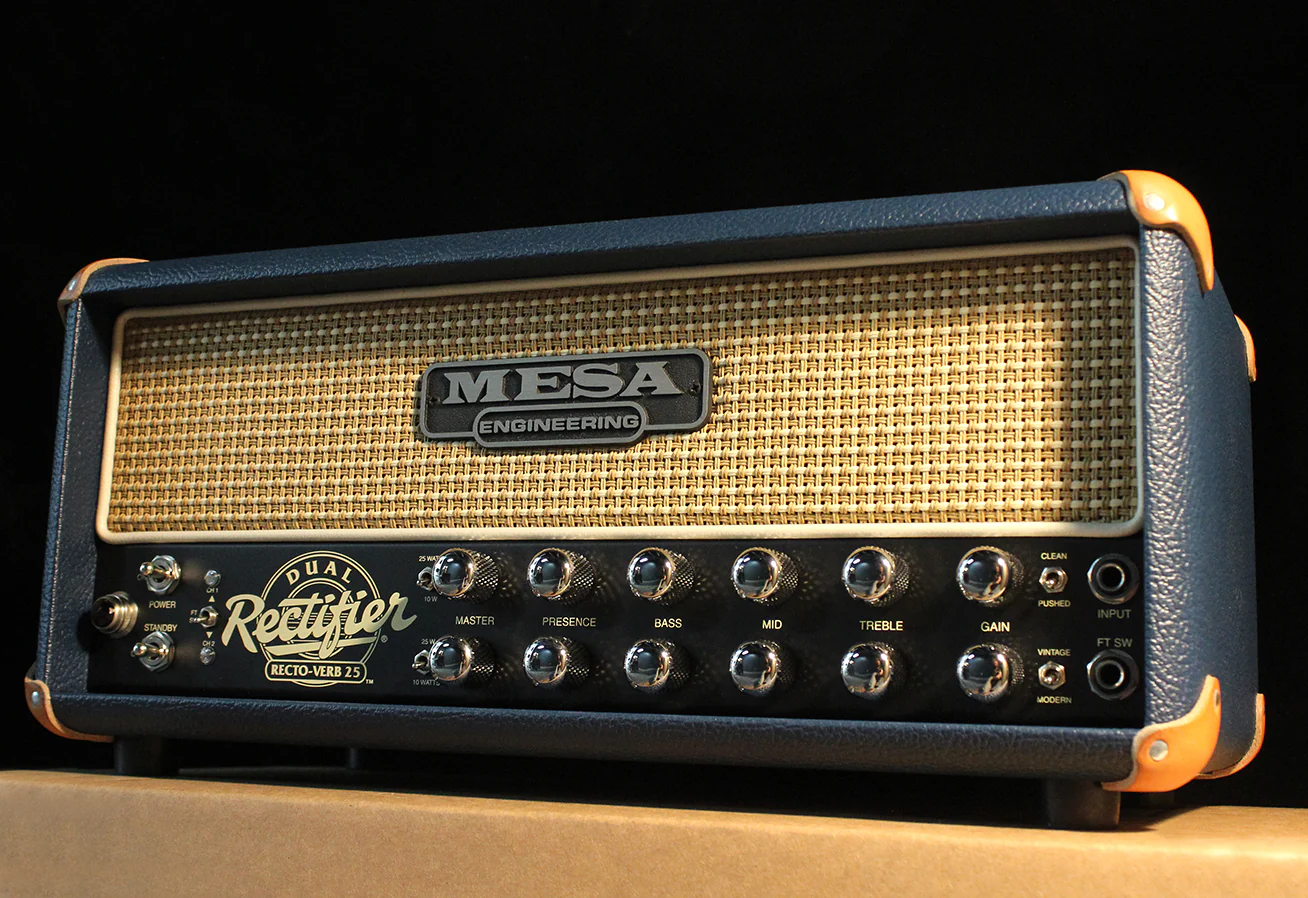 Mesa Boogie Rectoverb 25 Head - Blue Bronco - Image 7