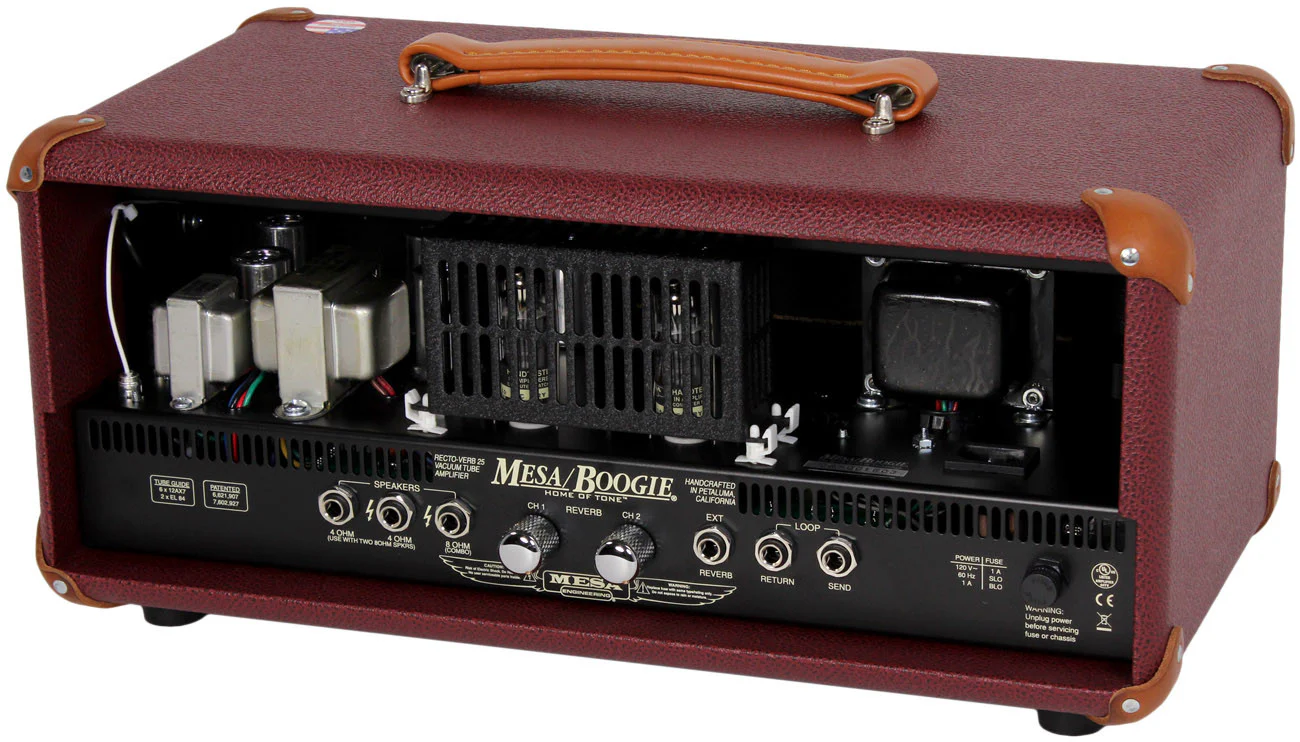 Mesa Boogie Rectoverb 25 Head - British Cabernet - Image 2