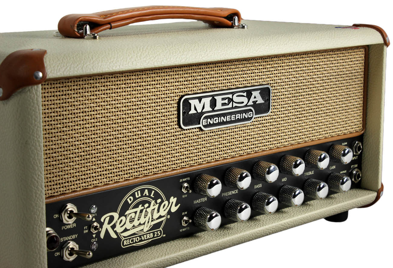 Mesa Boogie Rectoverb 25 Head, Custom Cream - Image 3