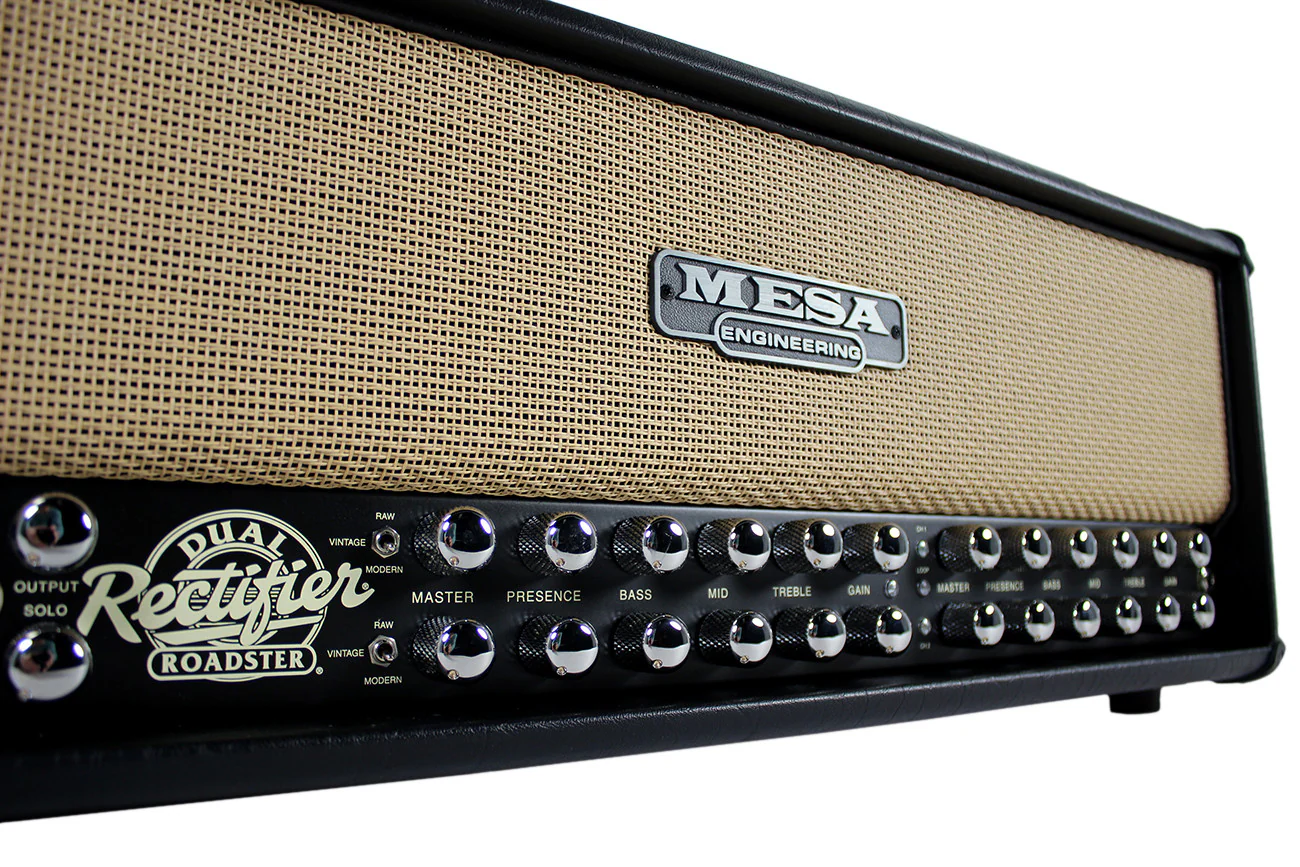 Mesa Boogie Roadster Dual Rectifier Head, Tan Grill, DISCONTINUED - Image 3