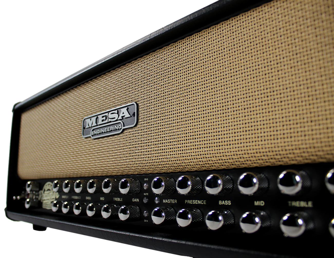 Mesa Boogie Roadster Dual Rectifier Head, Tan Grill, DISCONTINUED - Image 4
