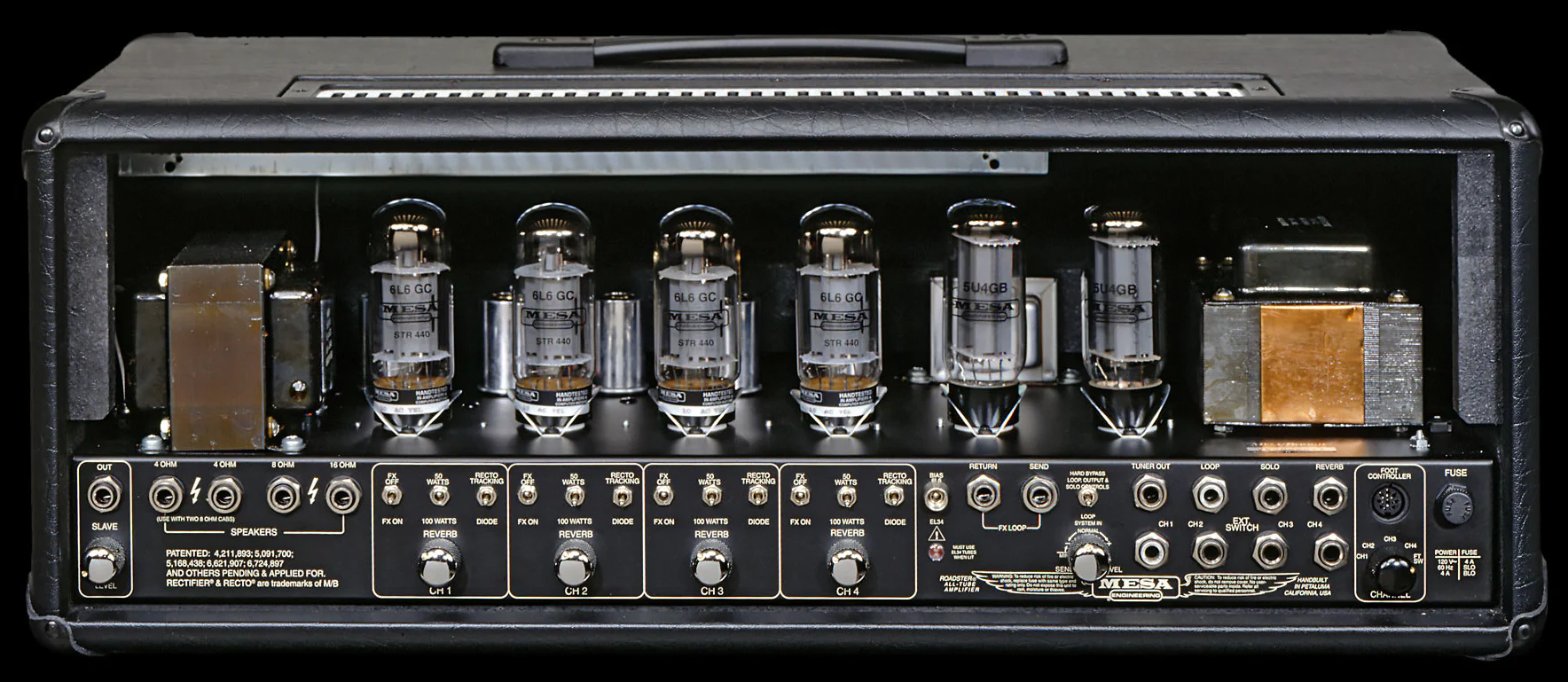 Mesa Boogie Roadster Dual Rectifier Head, Tan Grill, DISCONTINUED - Image 6