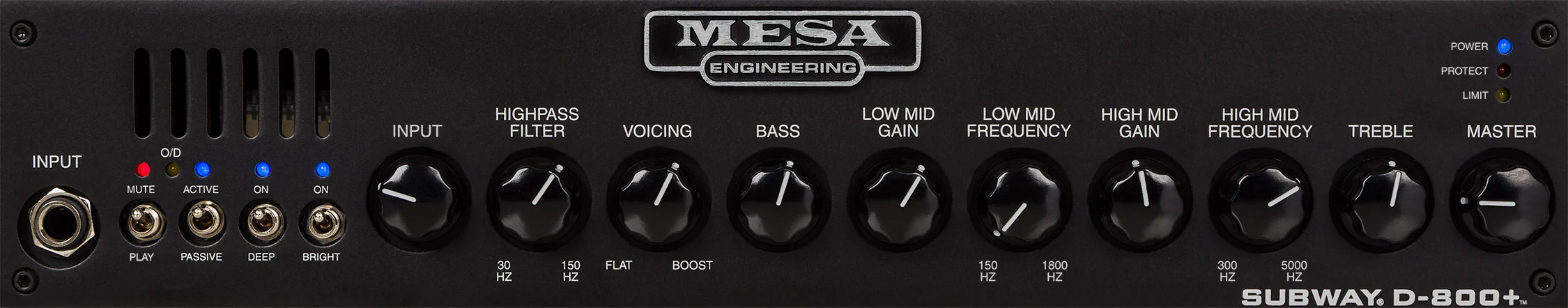 Mesa Boogie Subway D-800 Plus Bass Amp Head - Image 3